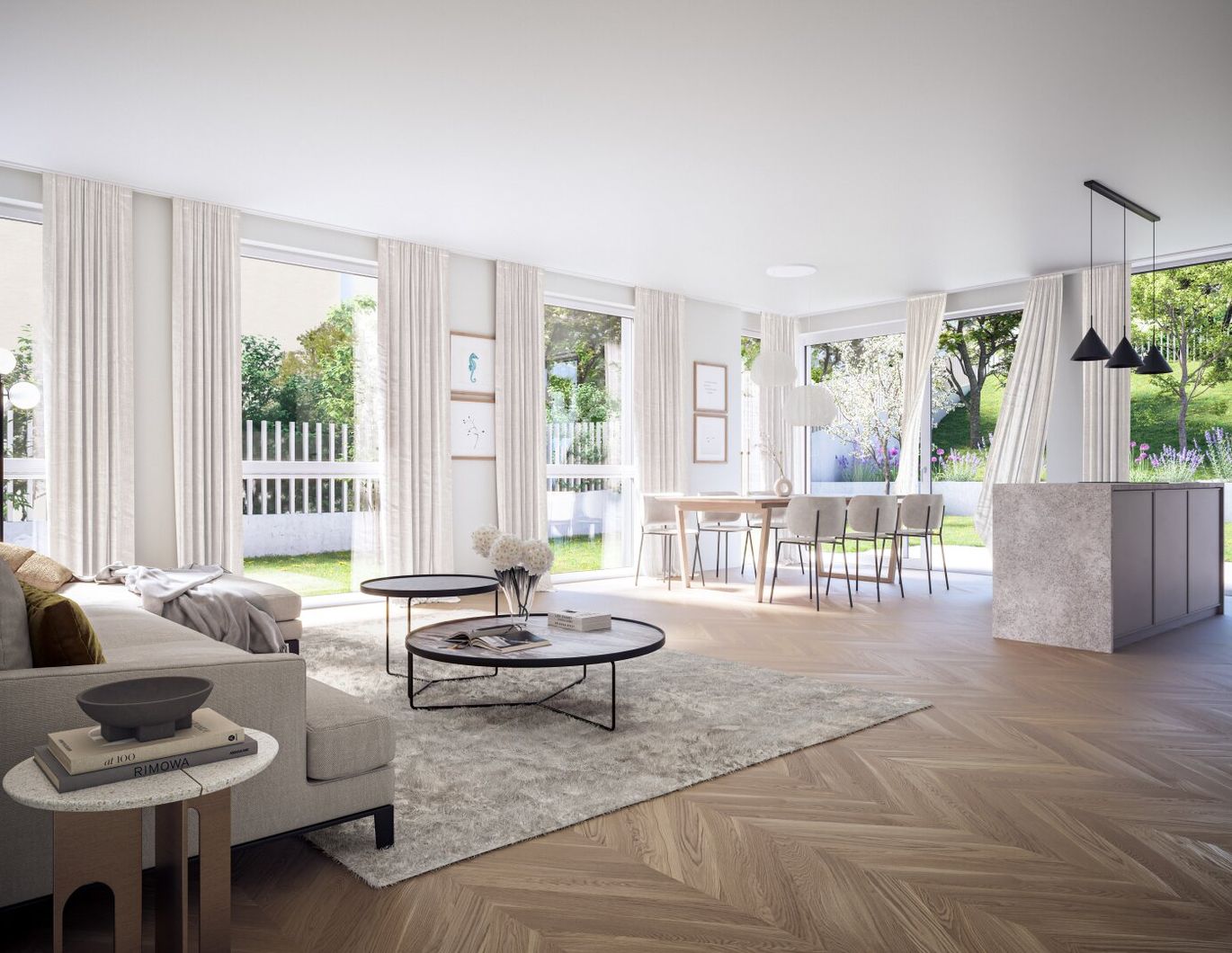 EXKLUSIVE GARTENWOHNUNG IN HIETZING MIT SALZWASSER-POOL UND SAUNA