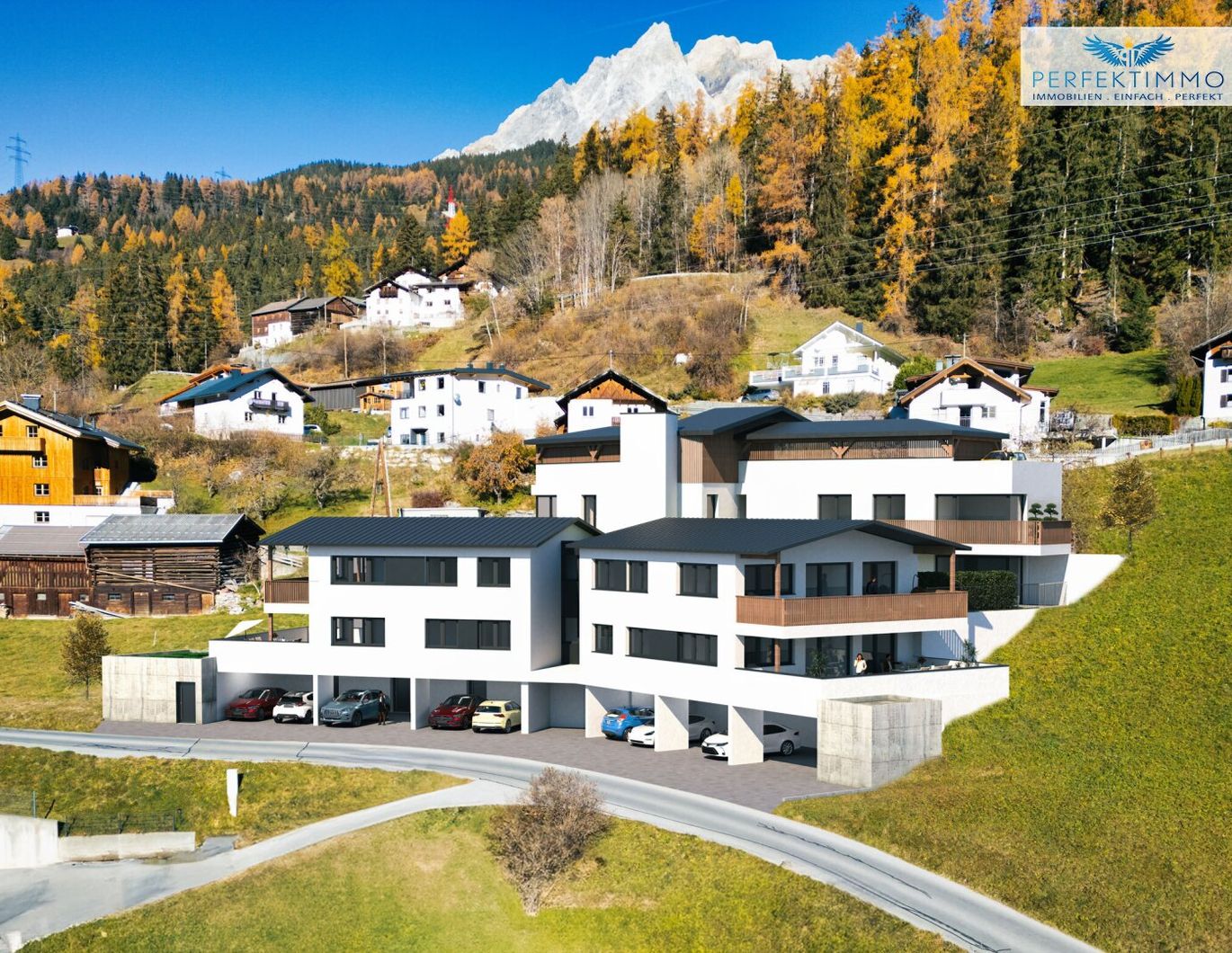Neubau: Wohnen mit Rifflerblick - Gartenwohnung Top 5