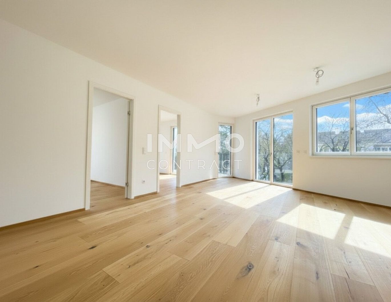 Charmante Balkonresidenz in den HEPTA Residences - lichtdurchfluteter 3-Zimmer-Erstbezug