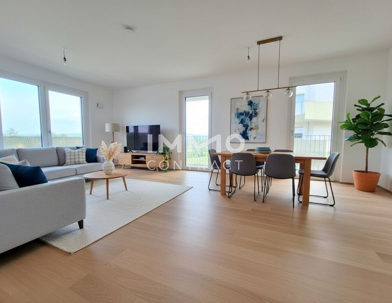 Grünlage & Abendsonne! 3-Zimmer-Familienwohnung mit großem Balkon