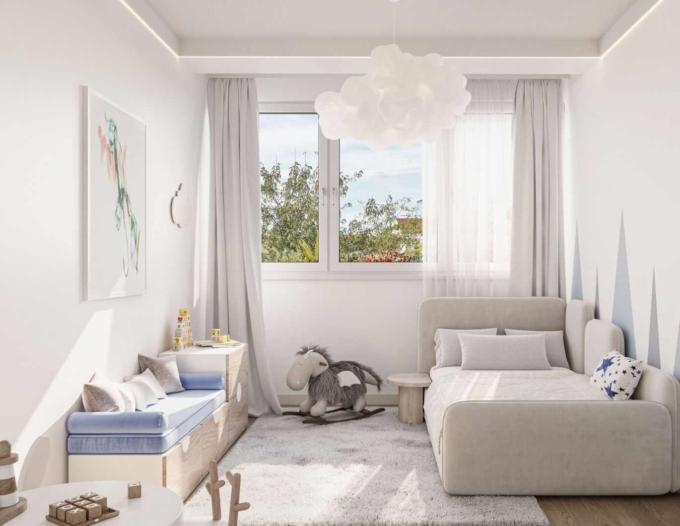 Klarer Grundriss, große Wirkung - 2 Zimmer für Anspruchsvolle