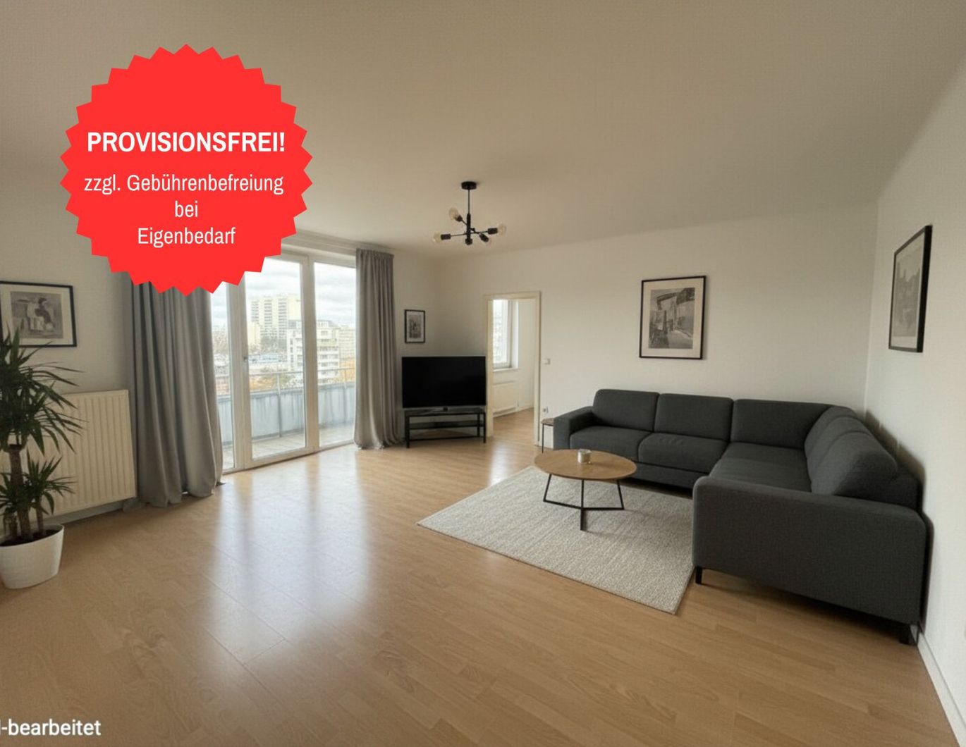 PROVISIONSFREI: Urban wohnen mit Aussicht - 2 Zimmer & großzügige Loggia