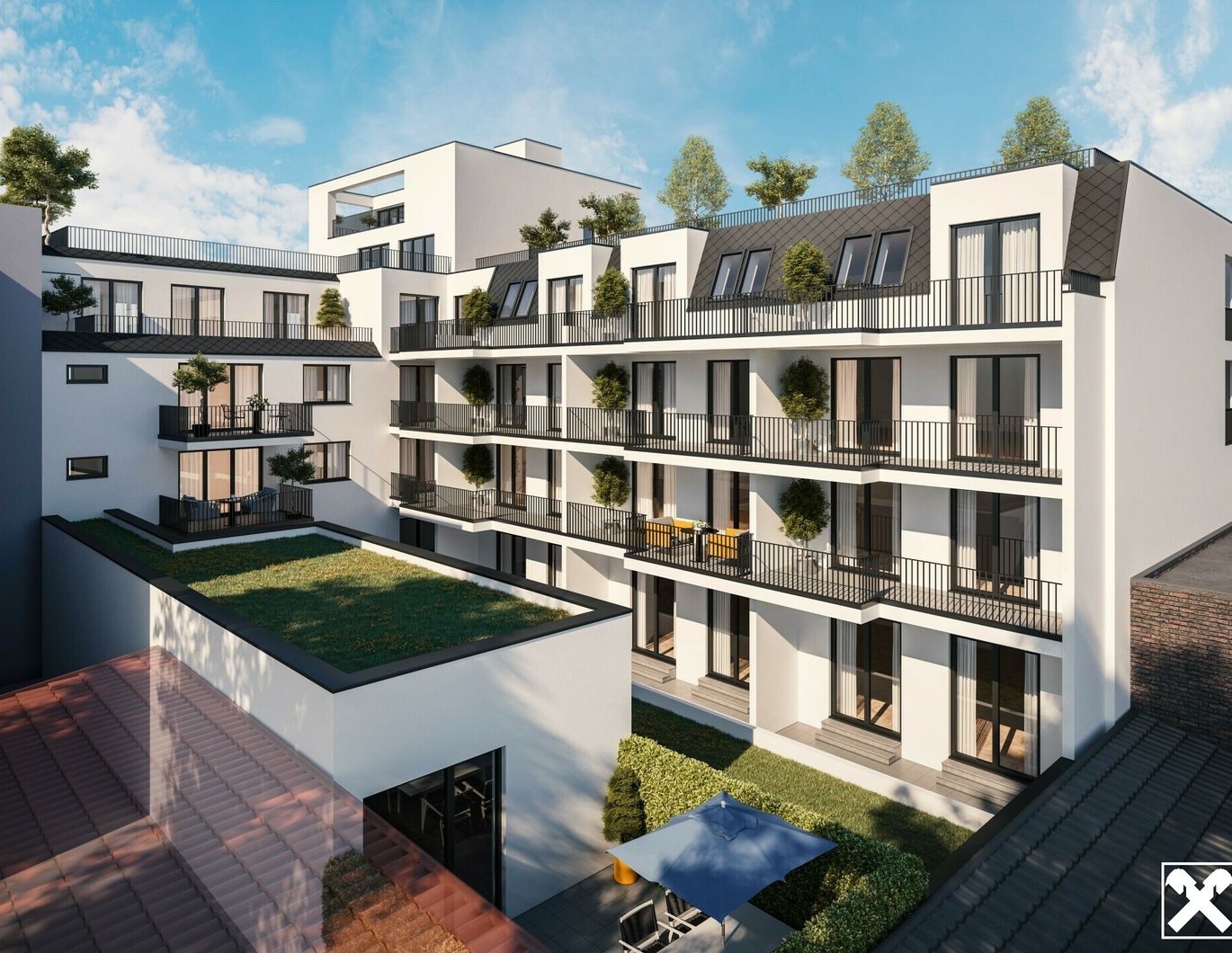 Smarte 2-Zimmer-Stadtwohnung mit exzellenter Anbindung und Terrasse