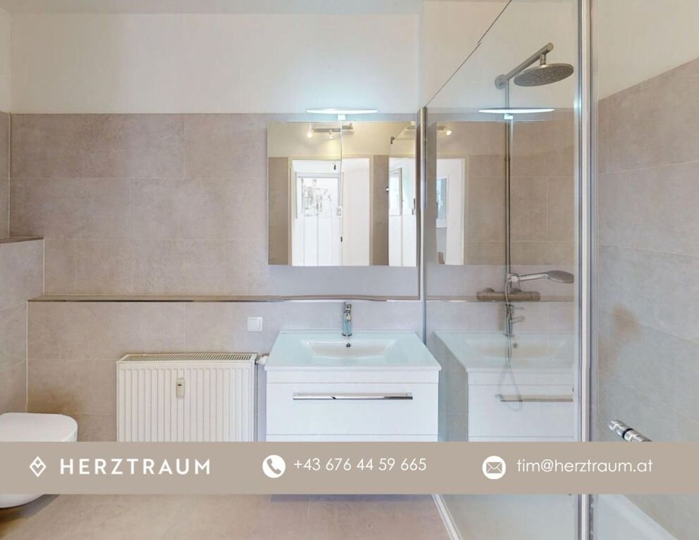 2-Zimmer-Wohnung mit Fernblick - 59,10 m² | befristet vermietet | 1200 Wien