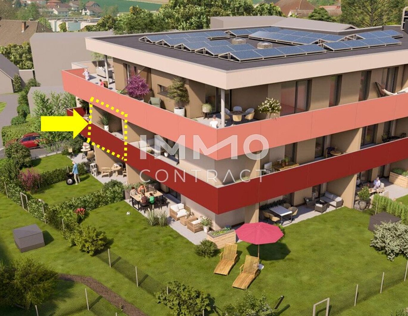 Kompakte Kleinwohnung mit schöner Loggia in den STADTTERRASSEN PEUERBACH - provisionsfrei! ** JETZT FRÜHKÄUFER-RABATT!**