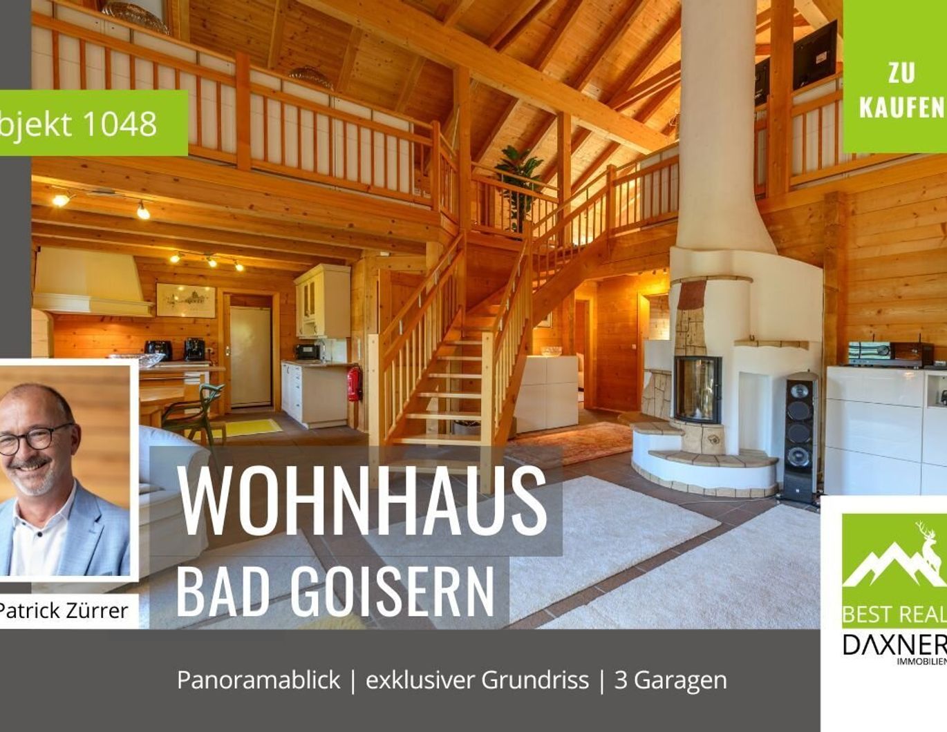 Luxuriöses Wohnhaus in ökologischer Holzbauweise