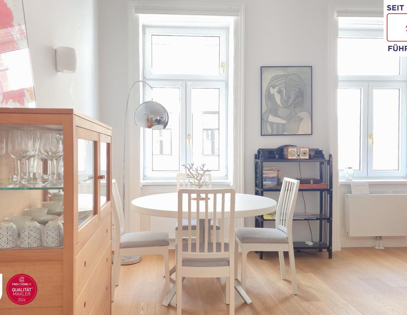 Altbau mit Klasse: modernisiert, hell und ruhig - Wohnen im 8. Bezirk