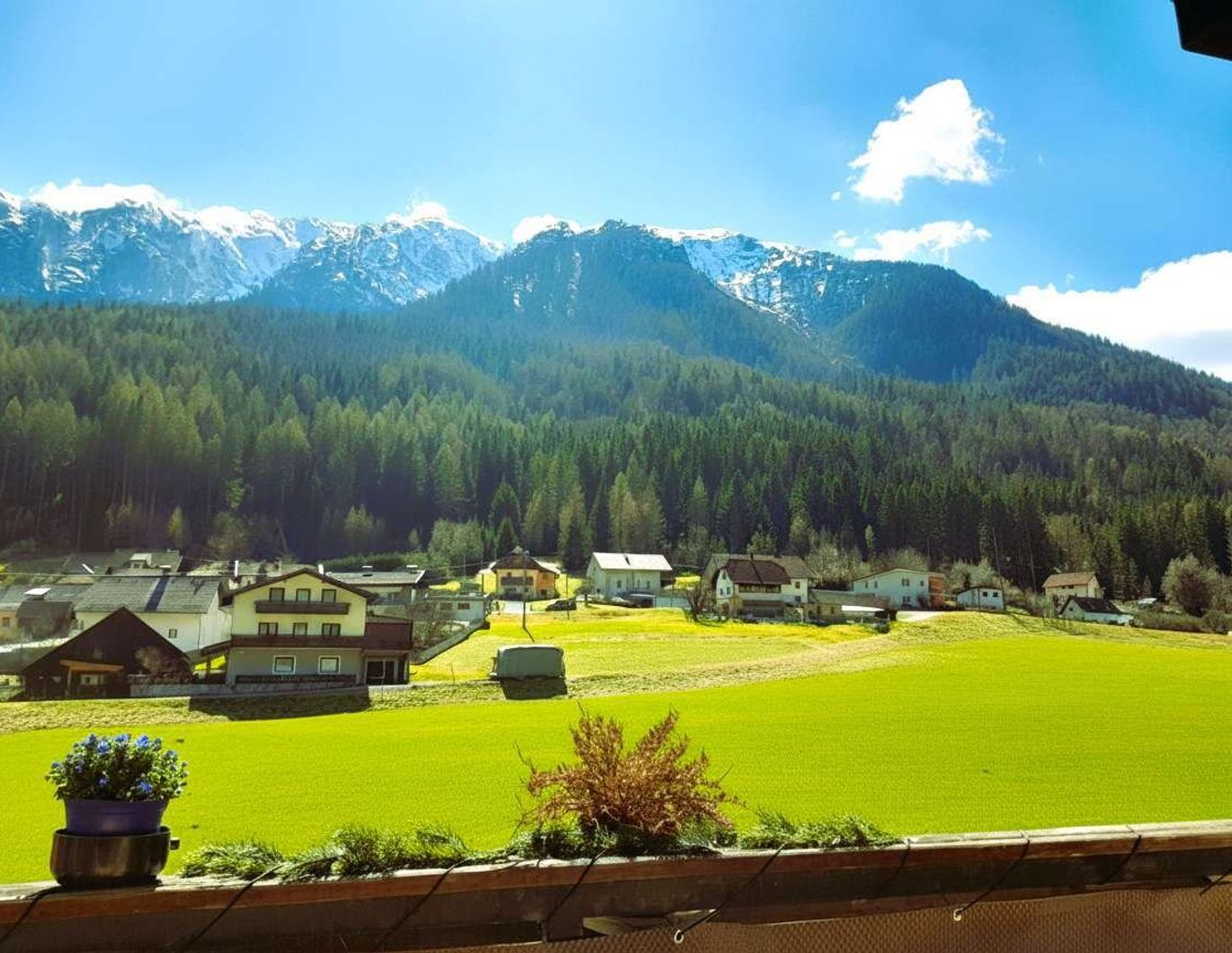 Dobratsch-Panorama-Wohnen mit Weitblick im Thermenhochtal Bad Bleiberg