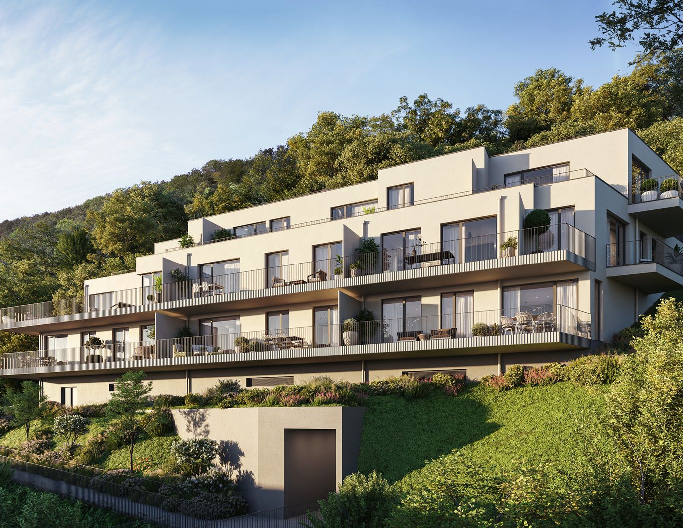 PROVISIONSFREI: Blick ins Grüne: Südseitige Balkonwohnung mit 3 Zimmern - zu kaufen in 2391 Kaltenleutgeben