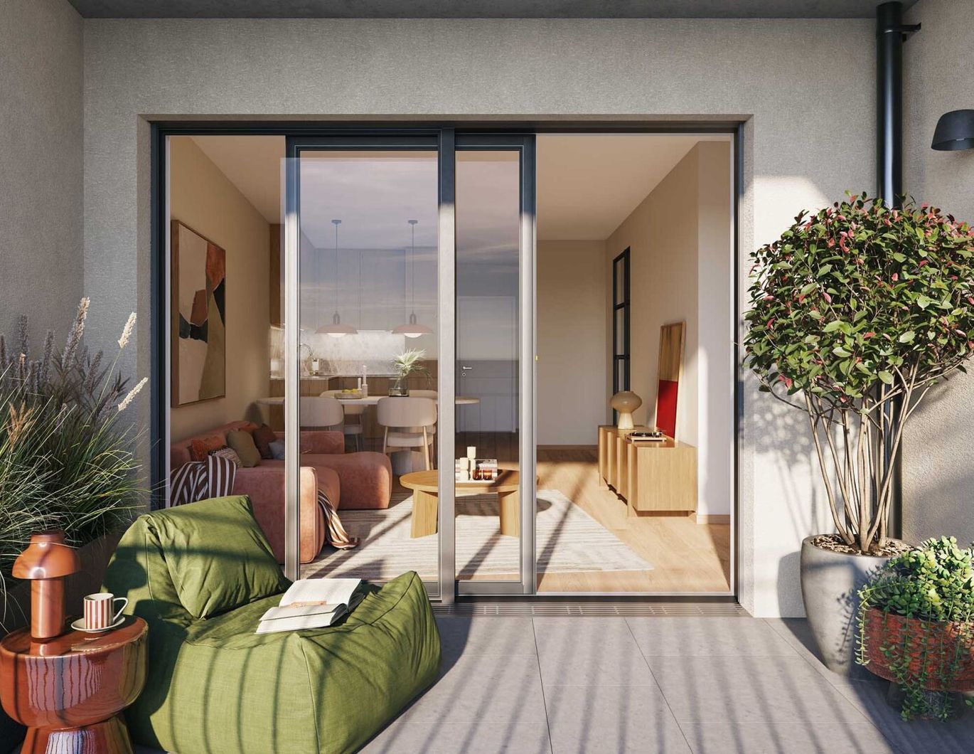 Erstbezug - stilvolle 3-Zimmer-Neubauwohnung mit Loggia & Balkon in 1180 Wien