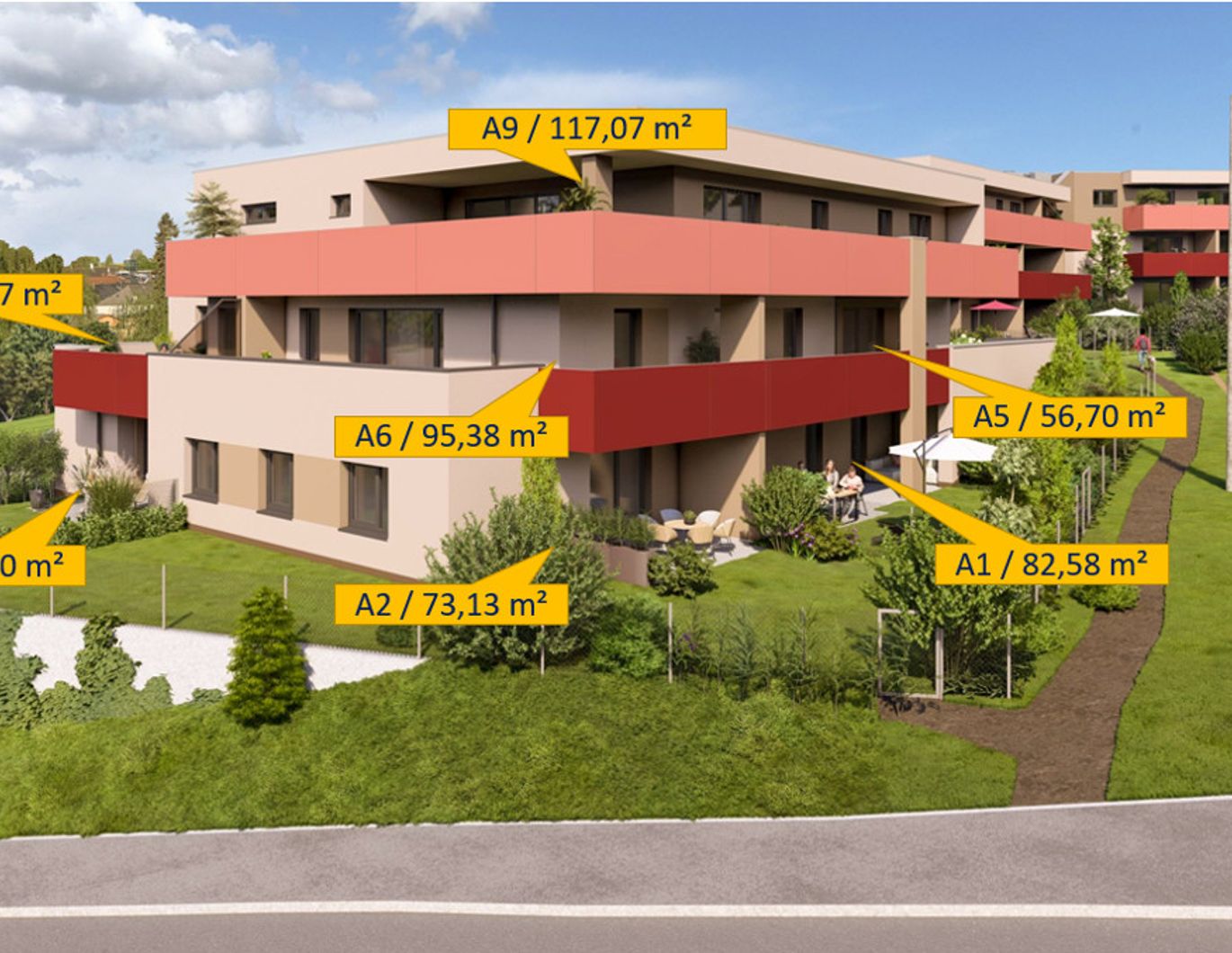 Lichtdurchflutete 4-Zimmer Wohnung mit Weitblick in den STADTTERRASSEN PEUERBACH - provisionsfrei! ** JETZT FRÜHKÄUFER-RABATT!**