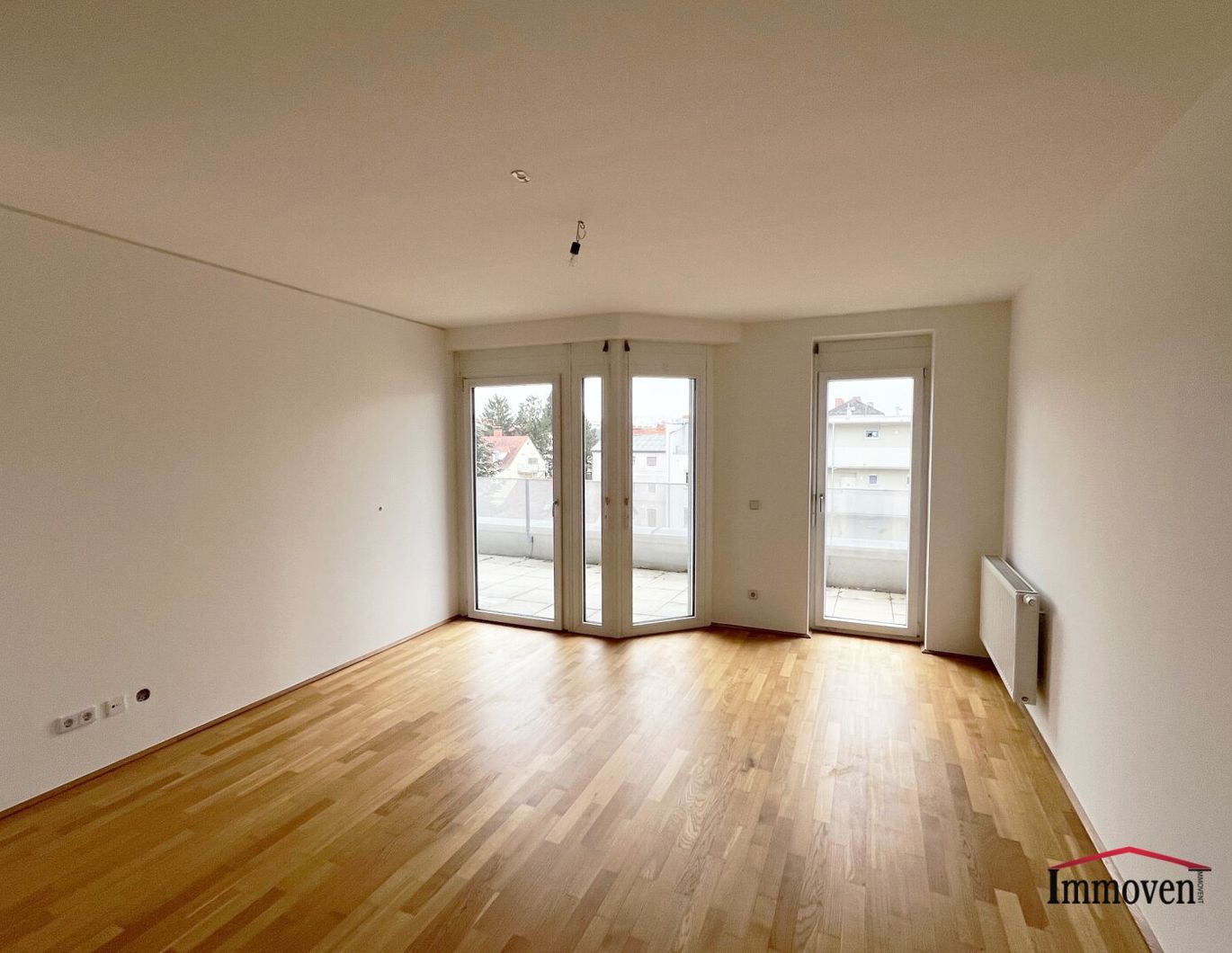2 Zimmer-Neubauwohnung mit großem Balkon in Eggenberg