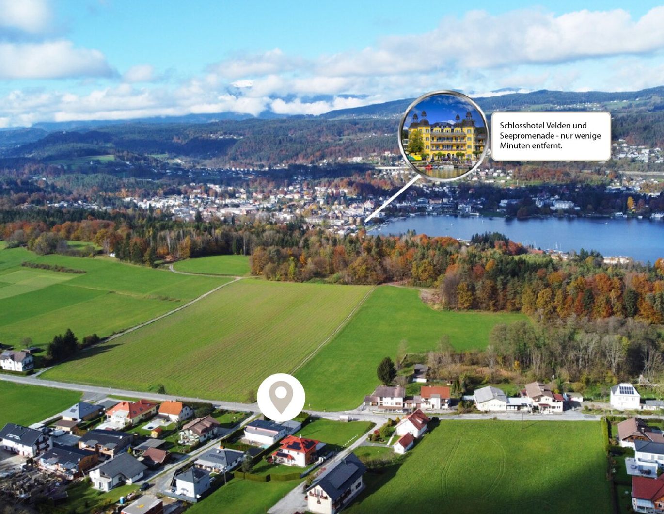 INVESTMENT - VELDEN AM WÖRTHERSEE - Bungalow mit Pool in ausgezeichneter Lage