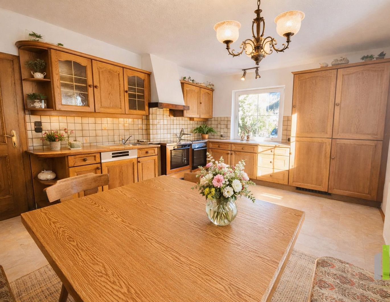 Liebevolle 3-Zi.-Wohnung mit 330 m² Garten!