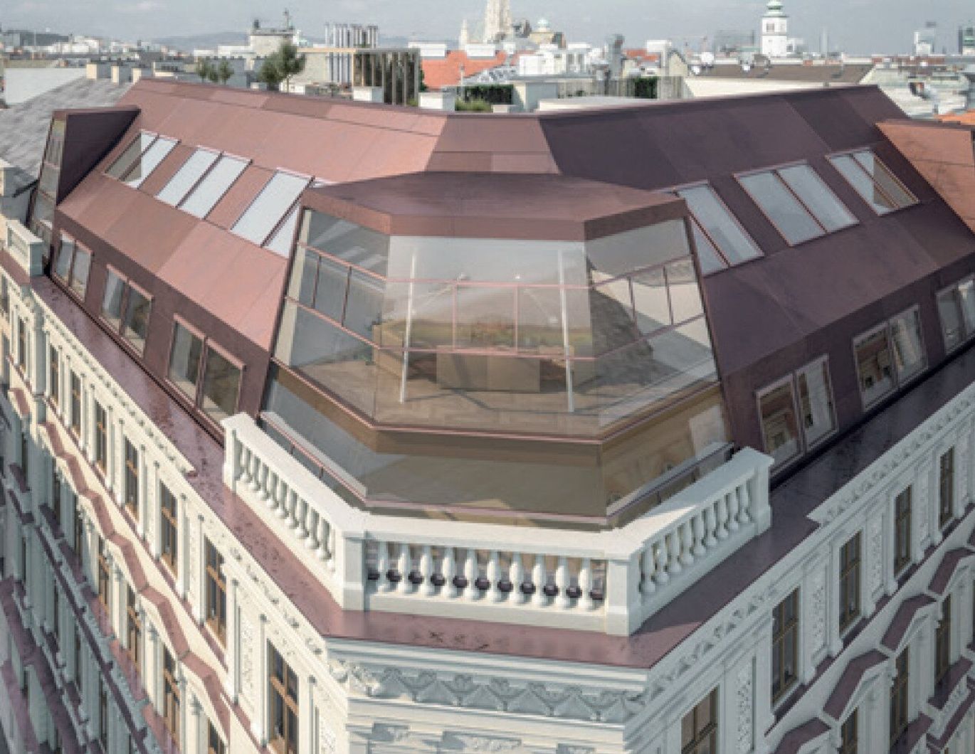 SOFORTBEZUG - AUSSERGEWÖHNLICHES LUXUSPENTHOUSE mit POOL IN WIENER INNENSTADT TOPLAGE IM PALAIS - ERSTBEZUG