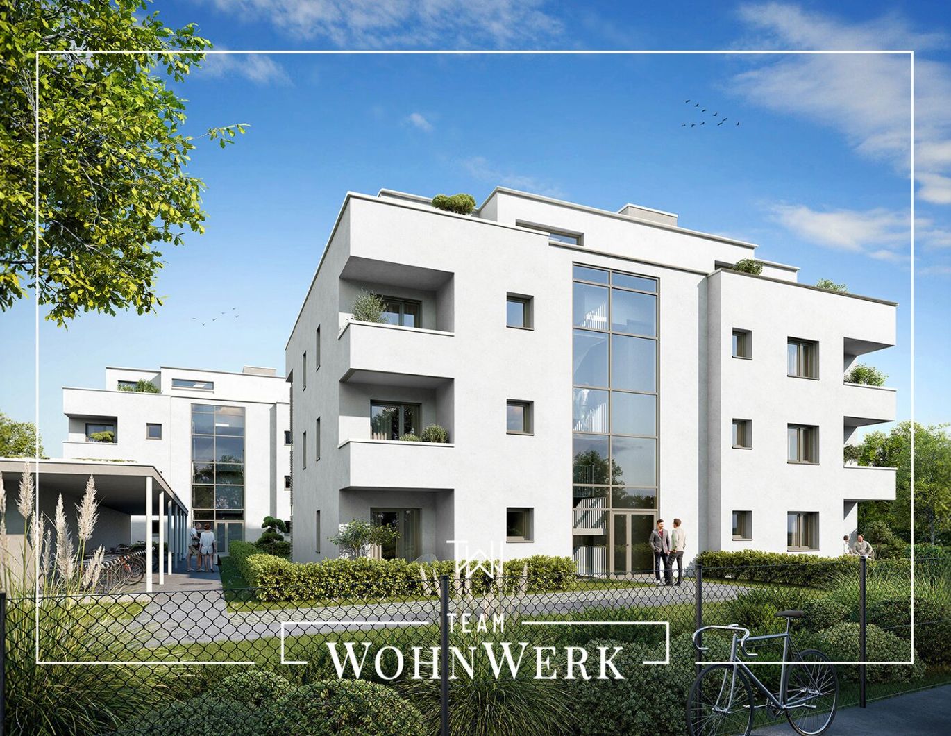 FREIRAUM³ - Traumhafte 3-Zimmerwohnung mit großem Balkon! Erstbezug