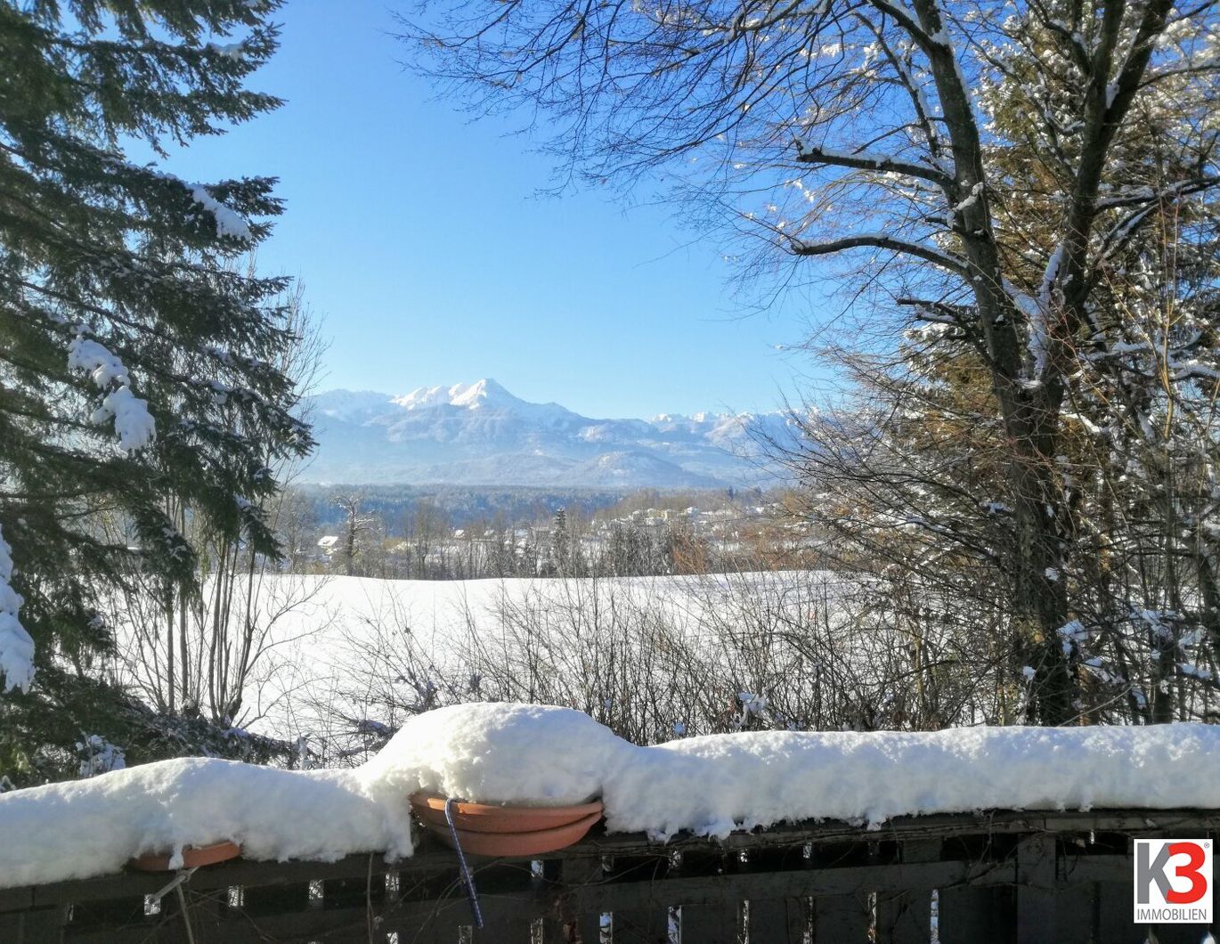 K3 - Velden - Ein/Zweifamilienhaus mit XXL - Gartenanlage, Panoramablick und Zweitwohnsitz-Widmung