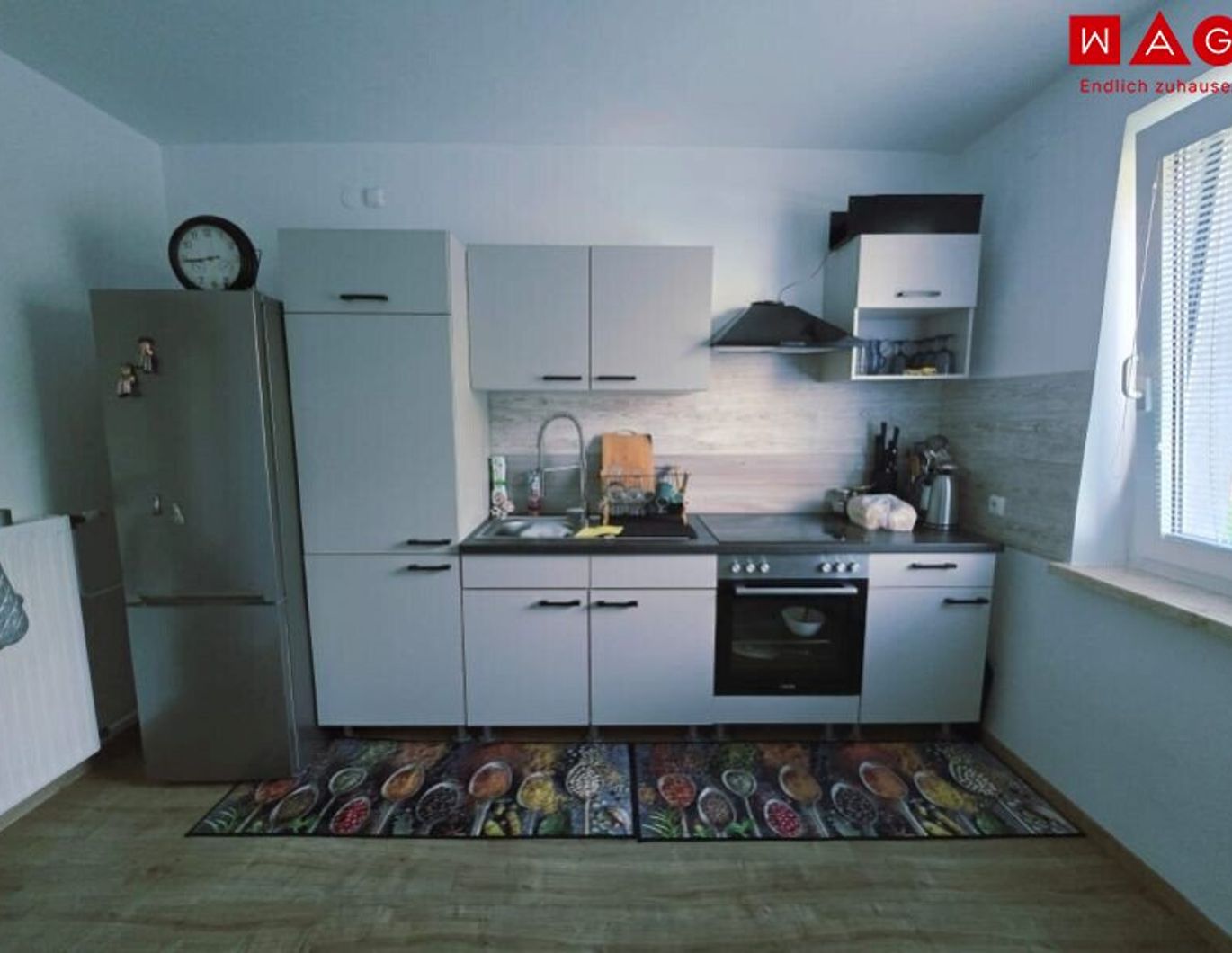 Attraktive Wohnung mit Balkon im Hochparterre!