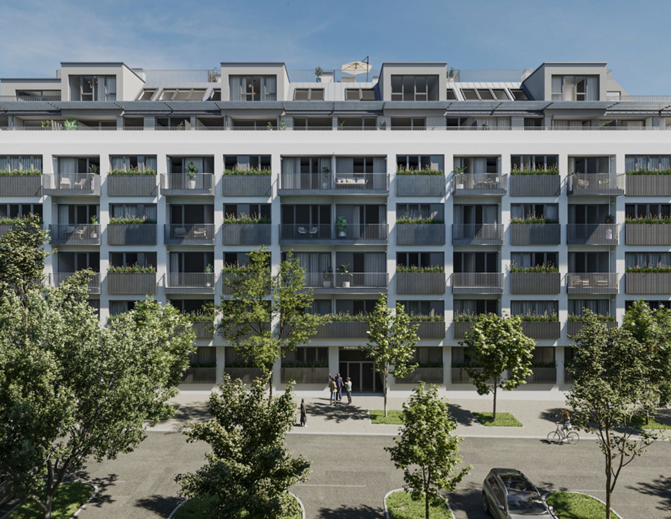 NEU! Schnäppchen Hit neben der U6 Burggasse: WOHNEN AM PARK - Urban & Grün