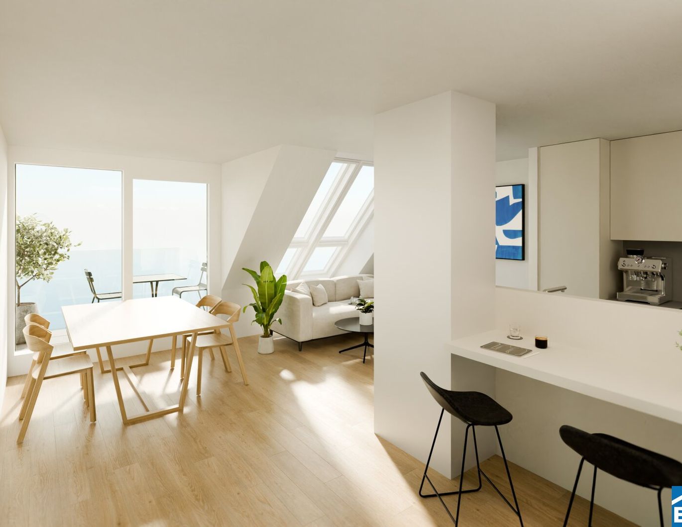 Moderner Familien-Erstbezug - Balkon, Klimaanlage & energieeffiziente Luftwärmepumpe