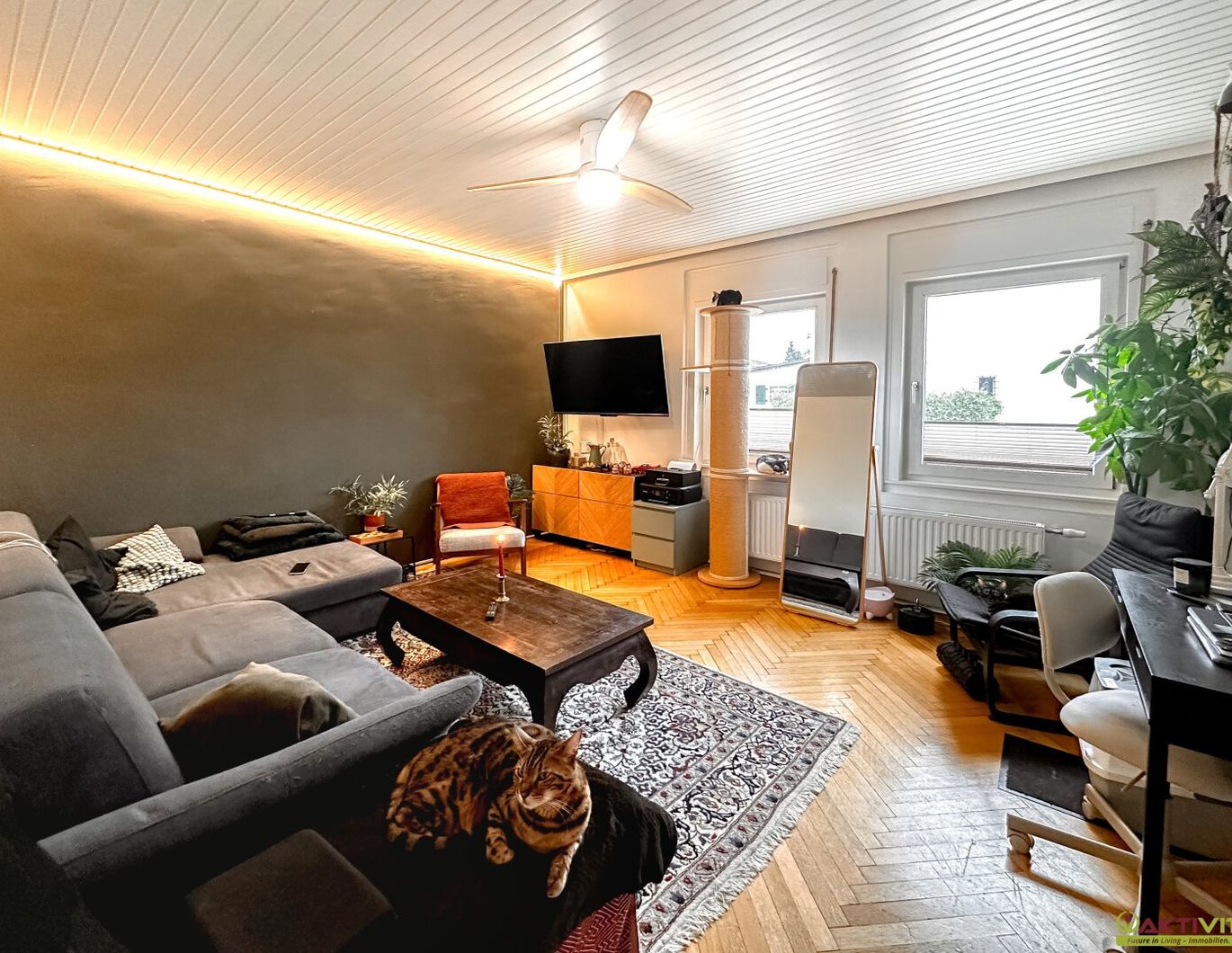 Charmante 2-Zimmer-Wohnung mit großem Eigengarten in Graz.