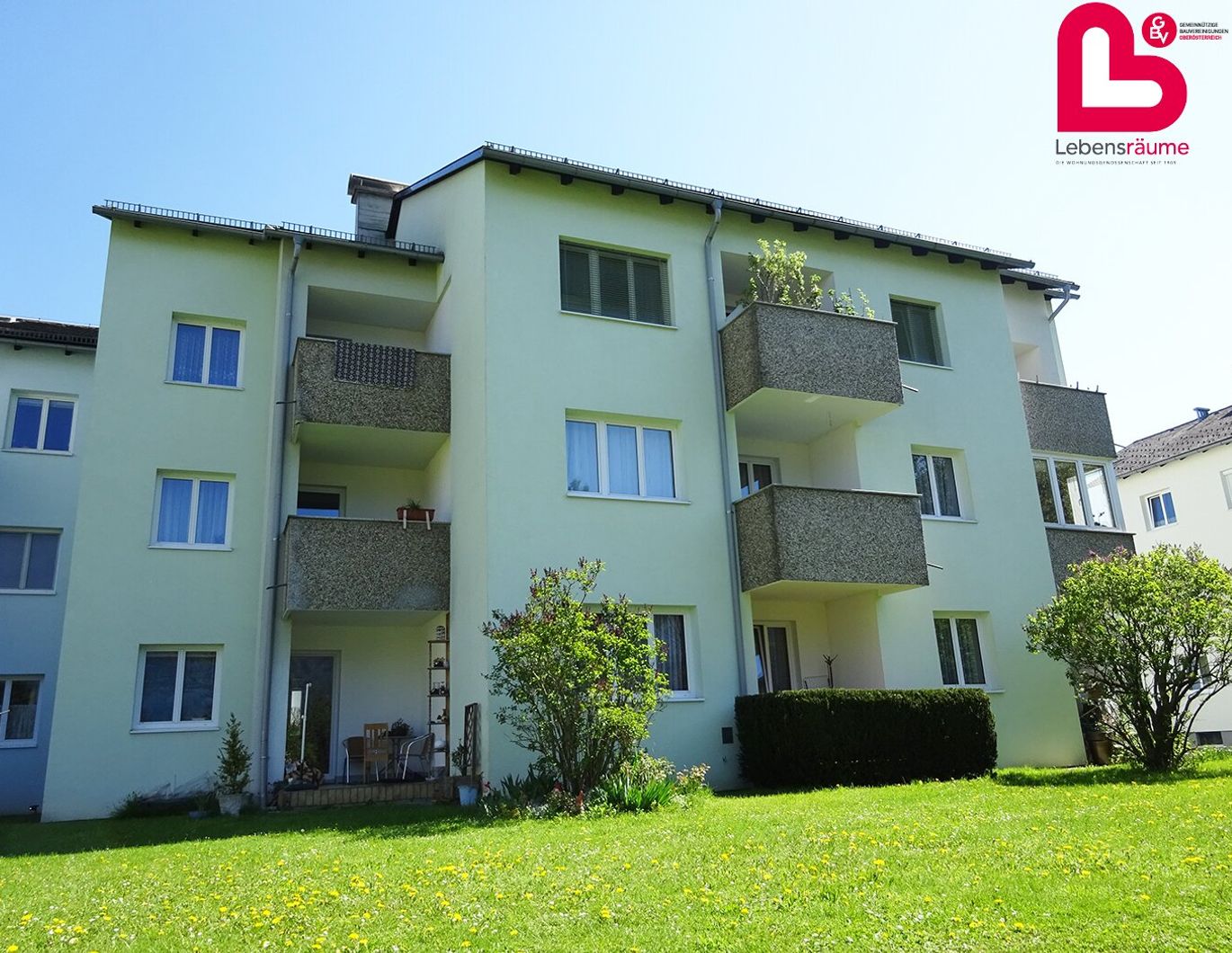 Gemütliche 2-Zimmer Wohnung in Micheldorf mit Balkon und PKW-Abstellplatz (OHNE LIFT)