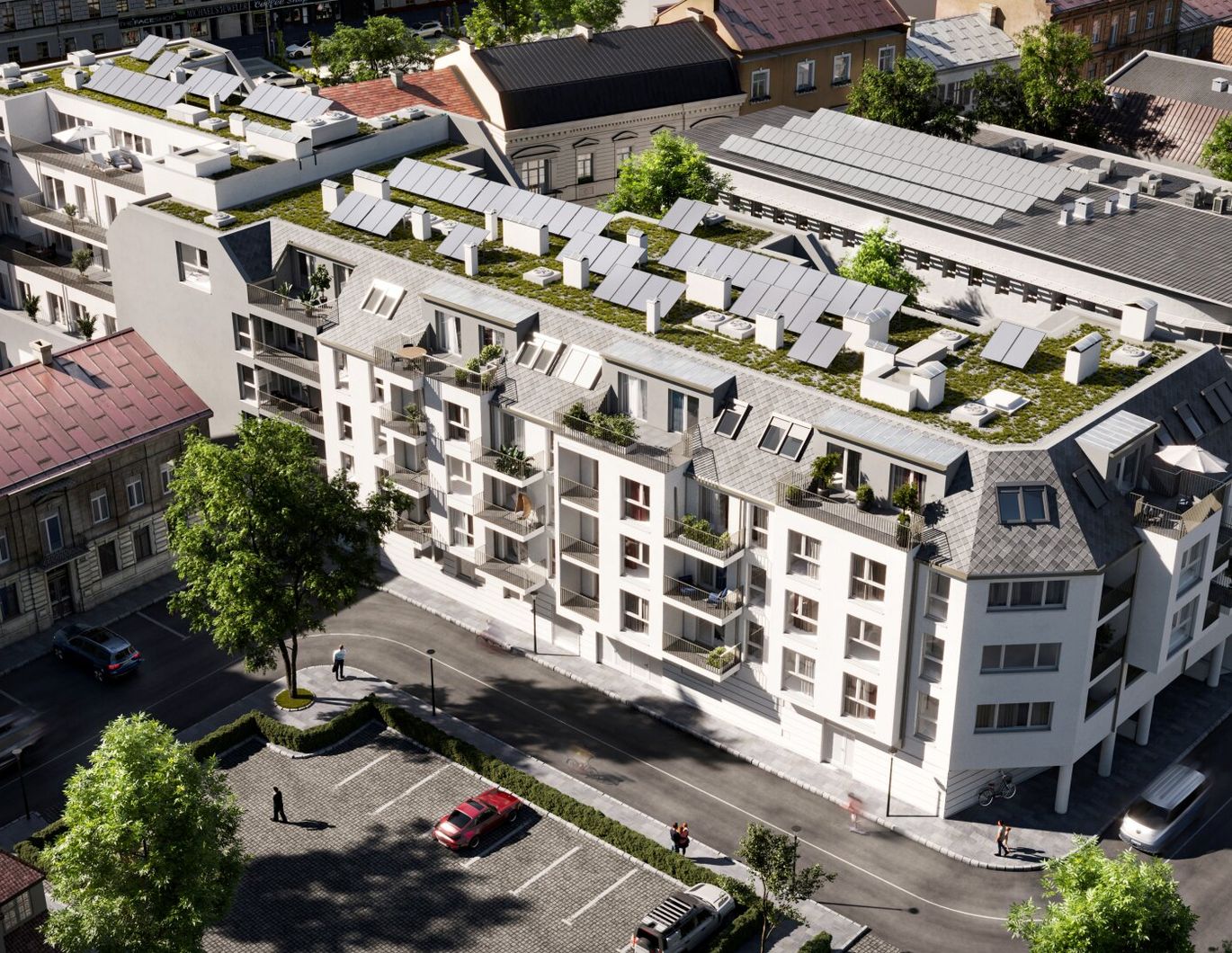 Stark reduziert - Jetzt 6,2% Preisvorteil nutzen! ZUM JUNGBRUNNEN! Pure Lebensfreude!! Familien-Hit mit 2 Terrassen im Dachgeschoss! Beste Infrastruktur + Hochwertige Materialien + Garagenplatz optional!