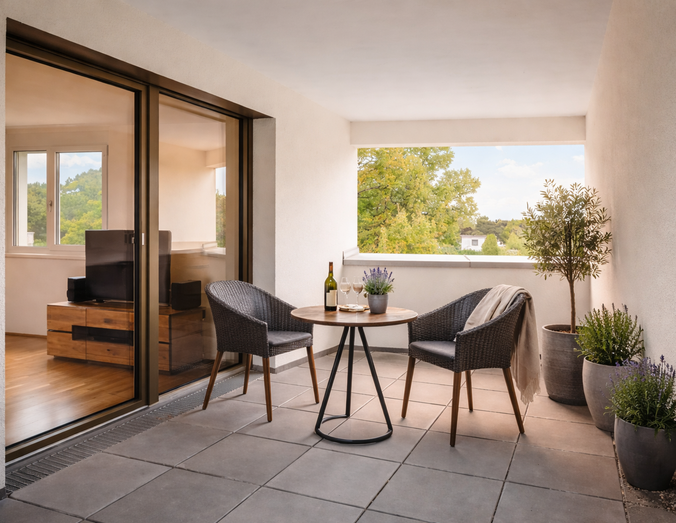 Moderne 3-Zimmer-Terrassenwohnung mit Lift & Grünblick, Neubau 2023 - nahe Mödling