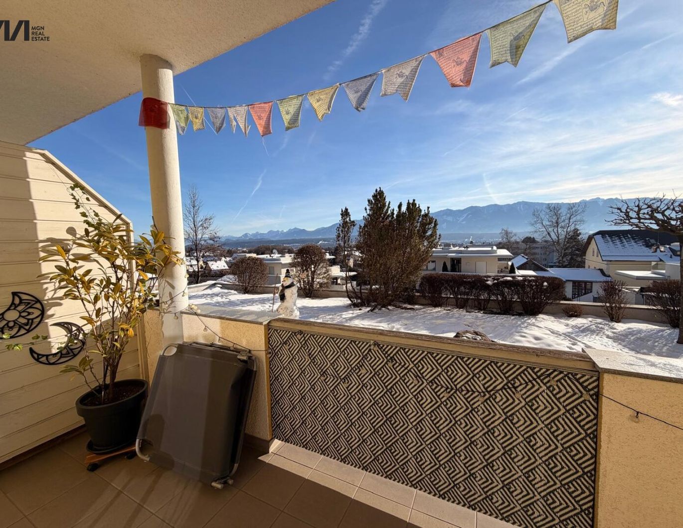 Ruhige 2-Zimmer Wohnung mit wundervoller Aussicht