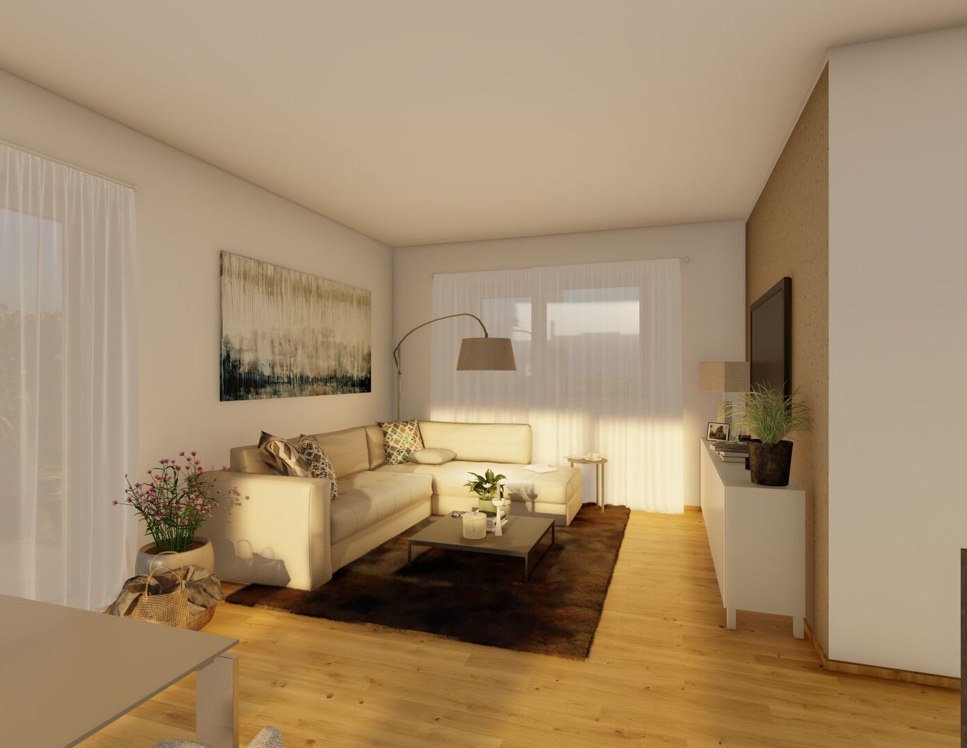 Helle Neubauwohnung in Ibm! ab 01.03.2026 zu Mieten