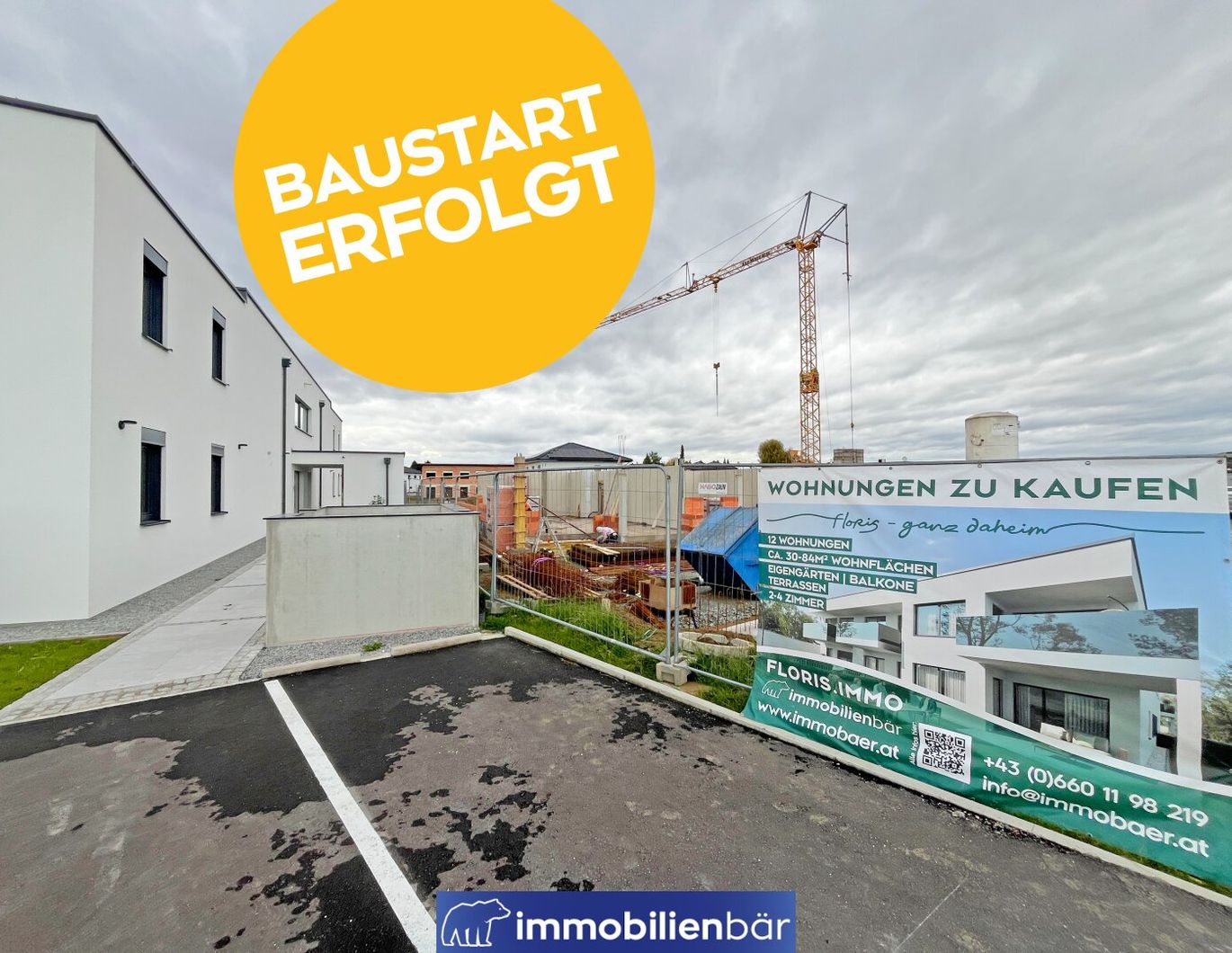 FLORIS - ganz daheim / moderne Eigentumswohnungen zum Investieren und Wohlfühlen - BAUSTART erfolgt