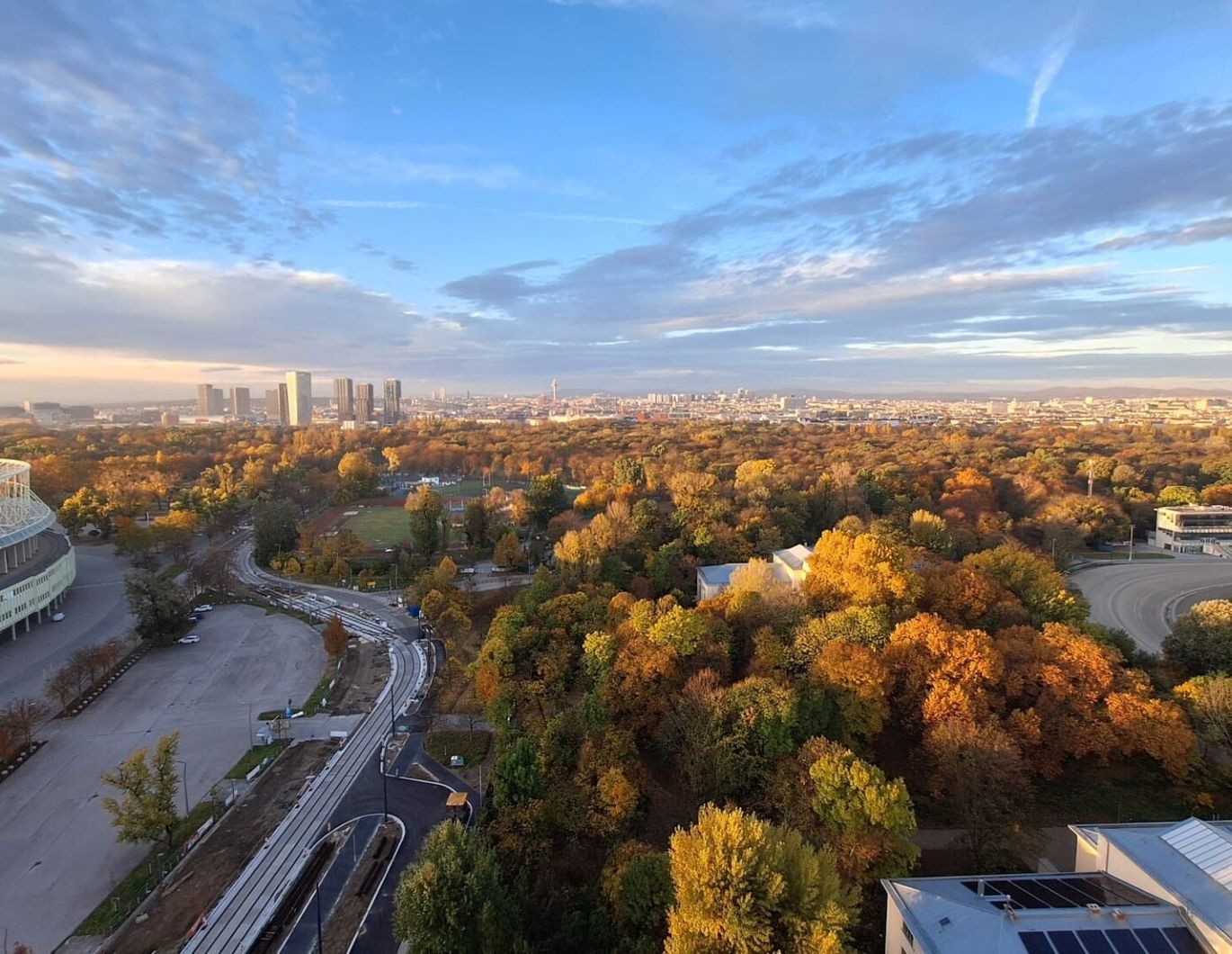 Grünblick über den Prater! Hypermoderes 2 Zimmer Terrassen-Appartment mit traumhafter Aussicht!