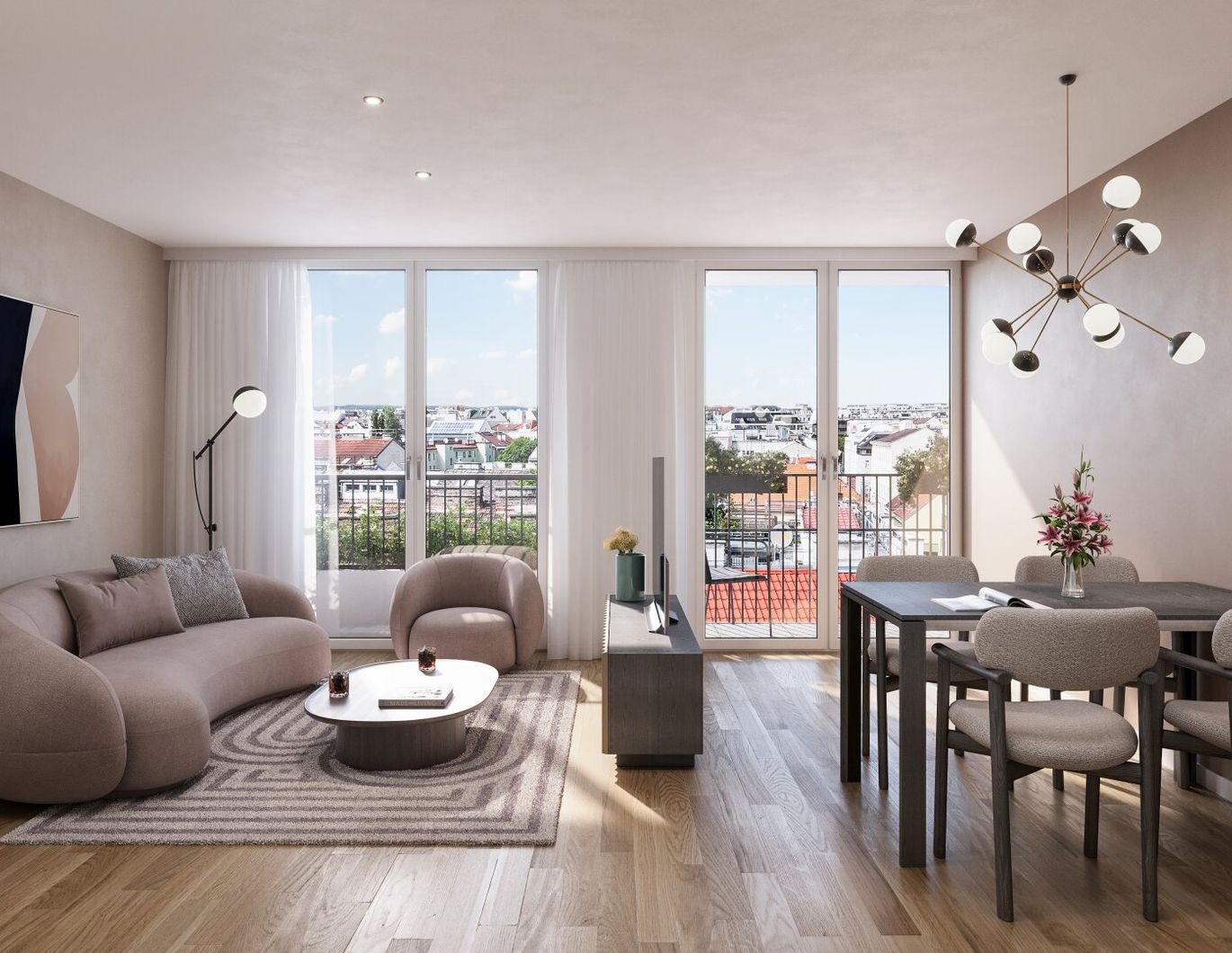 Urbanes Leben spüren. Nachhaltig wohnen, modern wachsen.