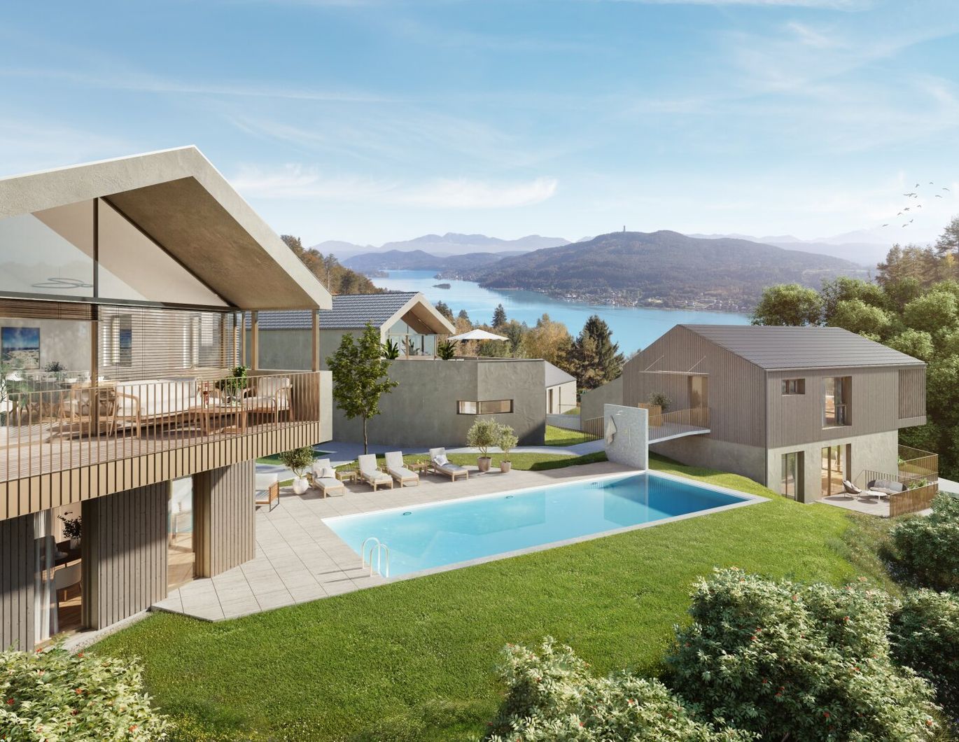 Traumhafte 2-Zimmer-Wohnung mit Blick auf den Wörthersee!