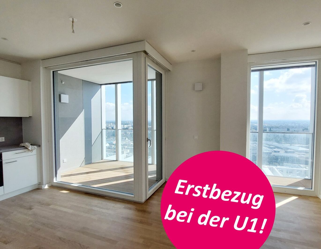 3-Zi.-Erstbezug mit Loggia & Donaublick | TOWER HOMES
