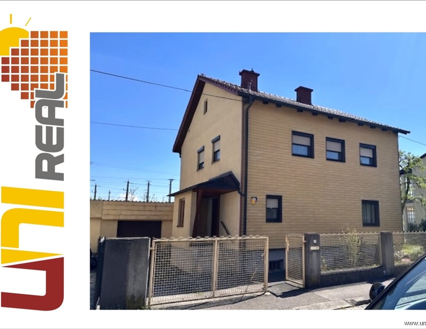 - UNI-Real - Wels Neustadt: 5 Zimmer, Garage und Vollkeller