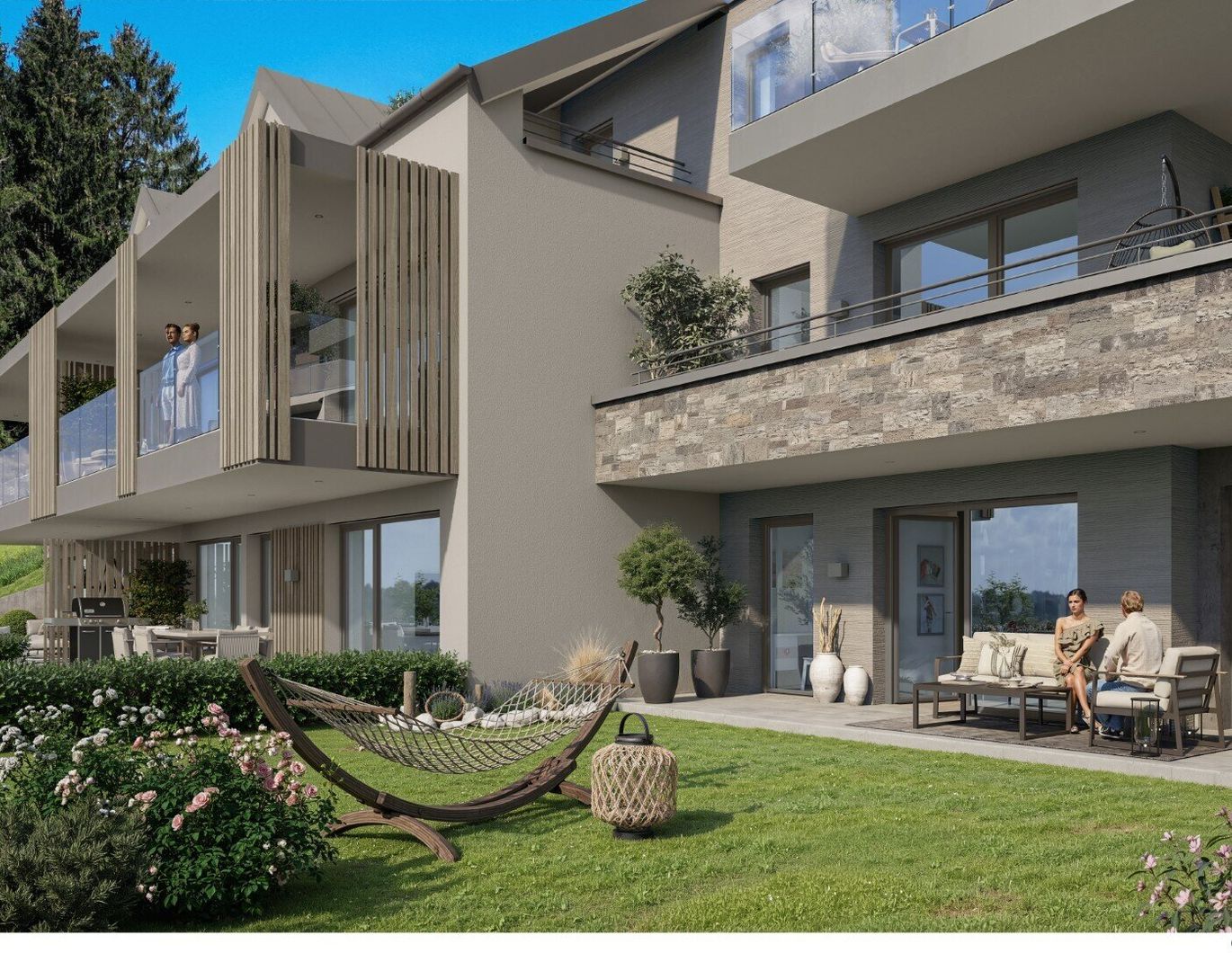 3-Zimmer-Gartenwohnung | HILLSIDE mattsee - Top 1