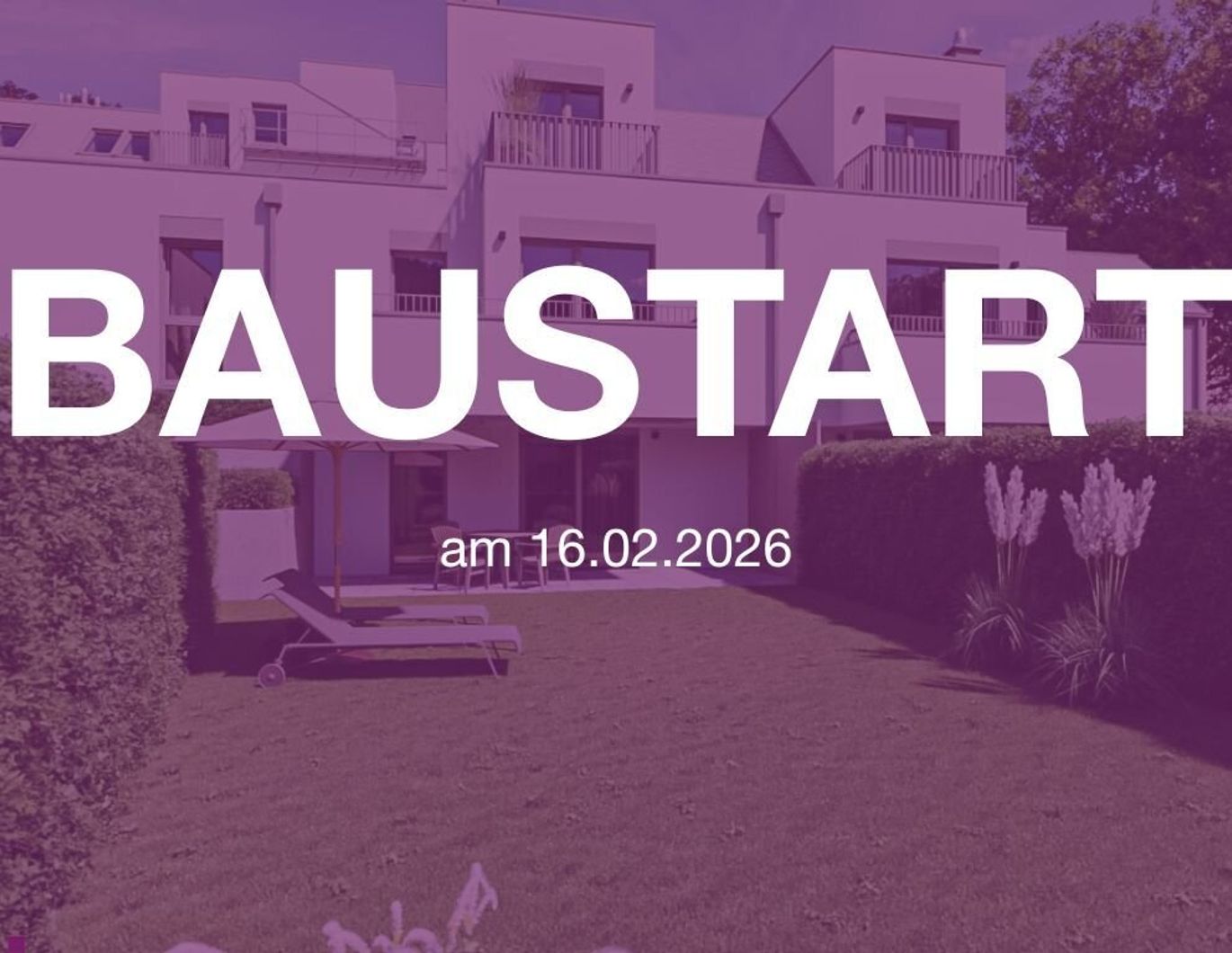 **BAUSTART** KALKSBURGA - Wohnungen mit Pool