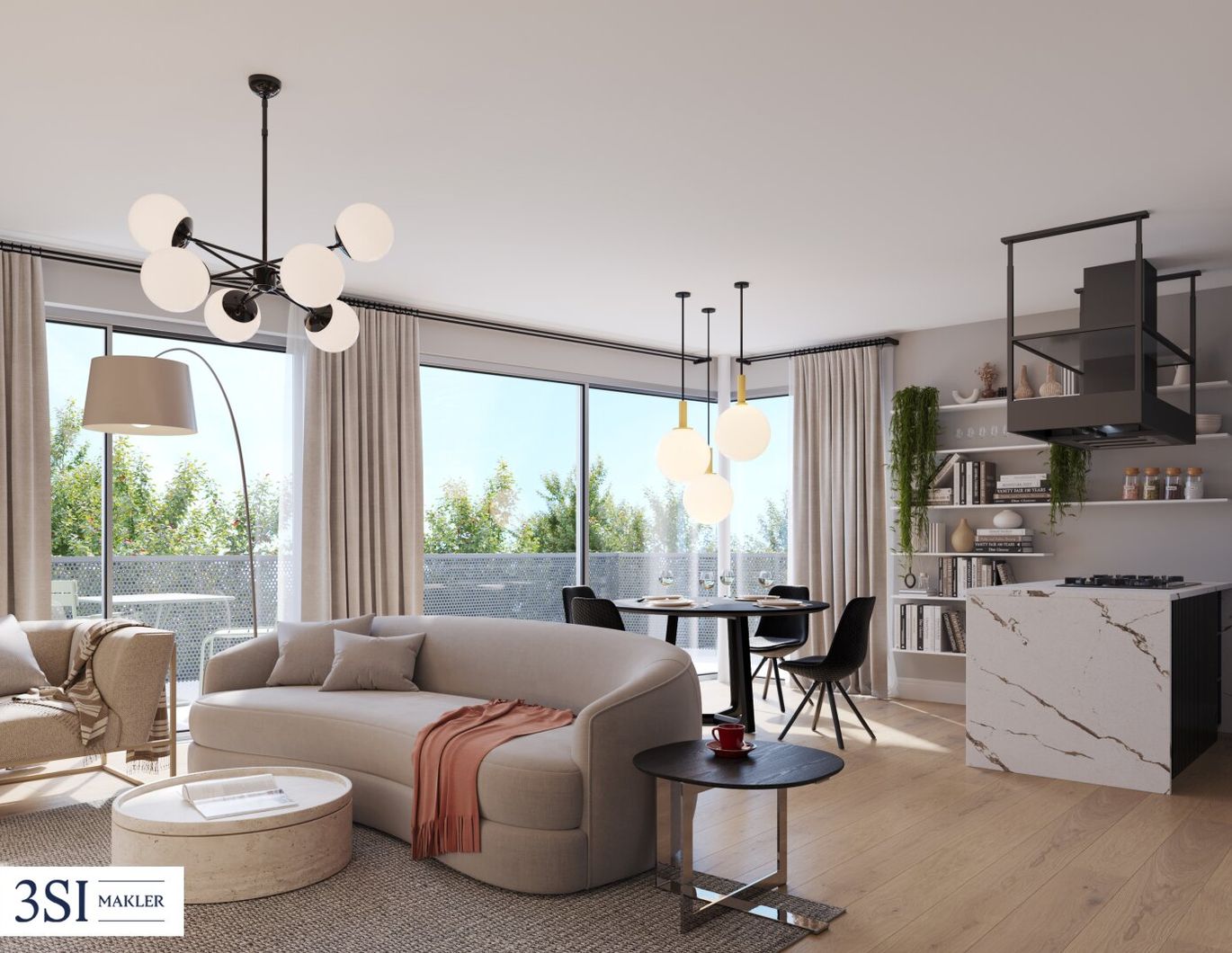 Leben über den Dächern - Traumhafte Dachgeschosswohnung mit Outdoor-Feeling