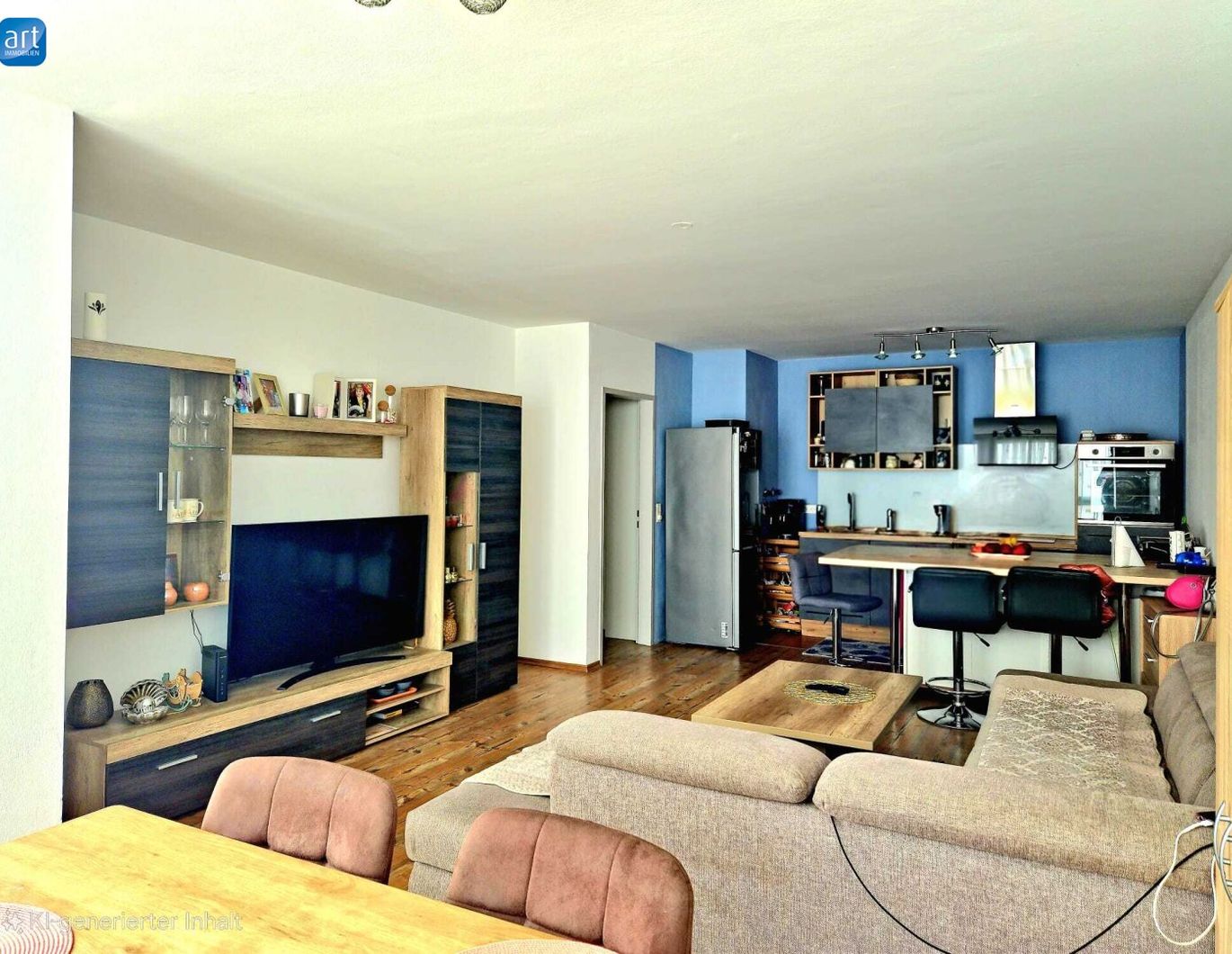 Helle, zentrale 2-Zimmer-Wohnung mit Loggia und Tiefgaragenplatz in Herrnau