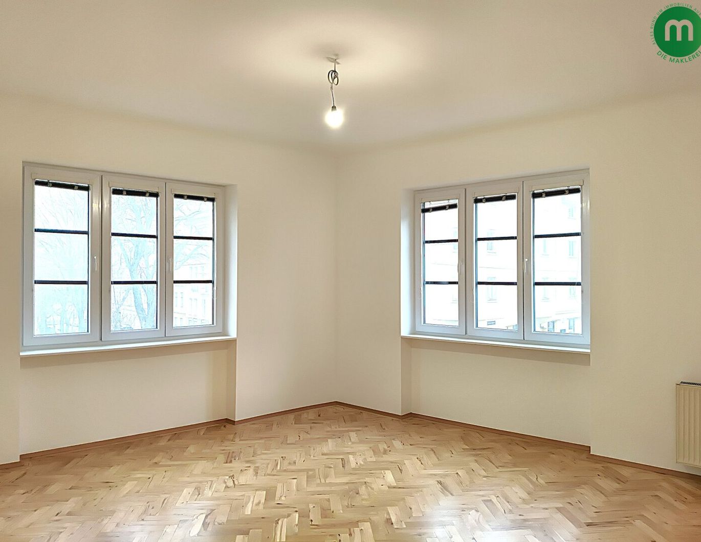 Erstbezug nach Sanierung: Stilvolle 2-Zimmer-Eckwohnung in Döblinger Toplage