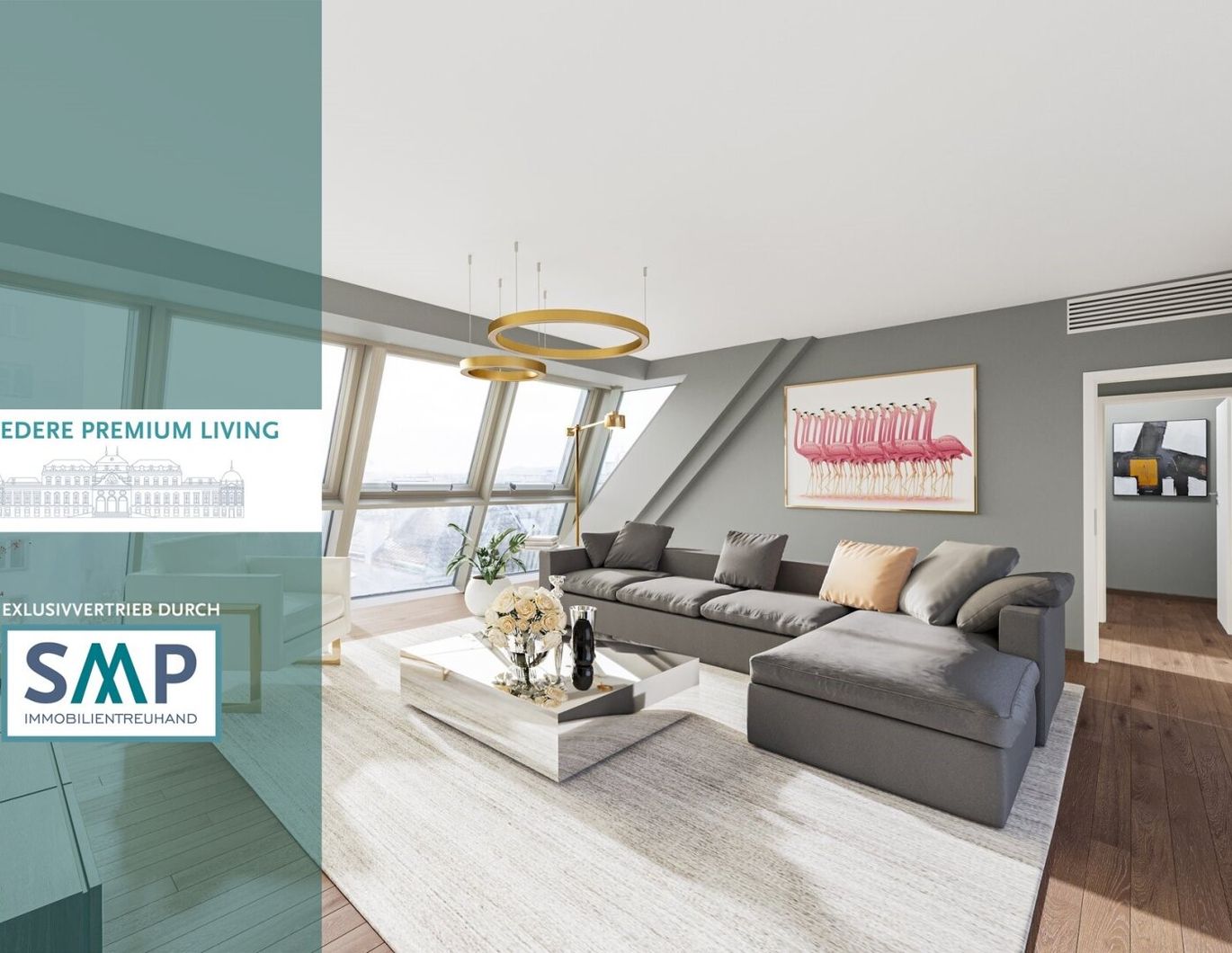 Belvedere Premium Living: 4-Zi. Penthouse mit Freiflächen