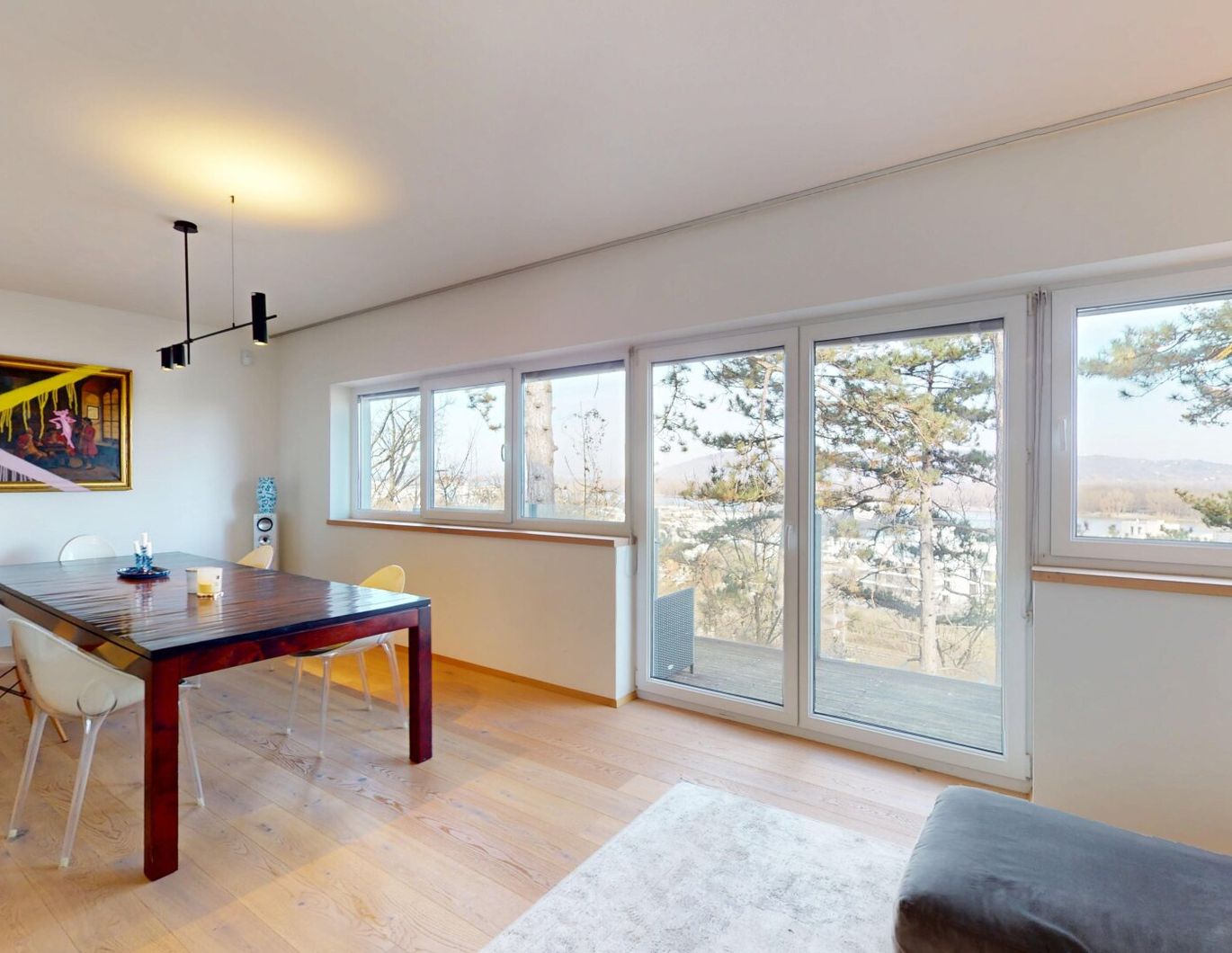 Hochwertiges Upside-Down-Haus mit Sauna & Panoramablick