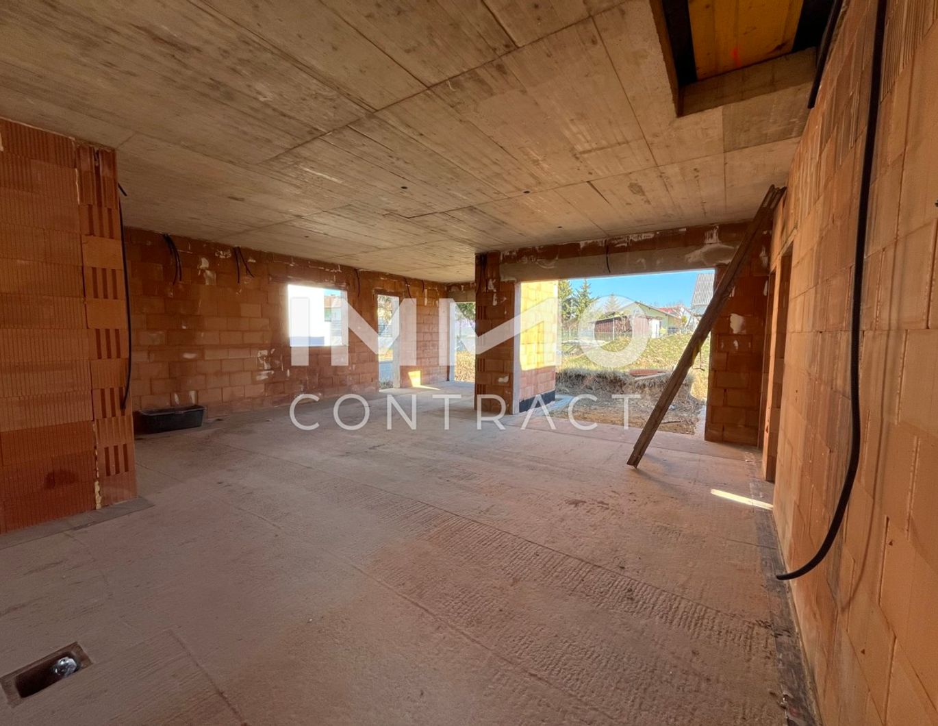 Baumeisterhaus - ein barrierefreier Bungalow Rohbau