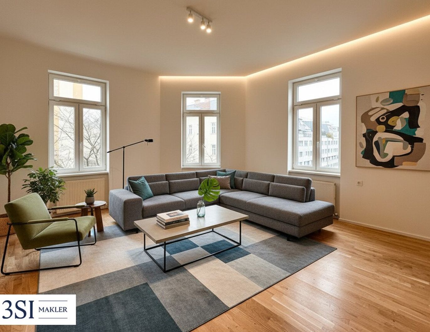 Helle 2 Zimmer Wohnung mit Altbauflair