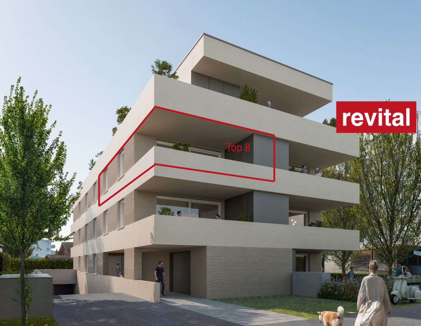 Widum 32 - Terrassenwohnung in ruhiger Zentrumslage von Lustenau - Top 8