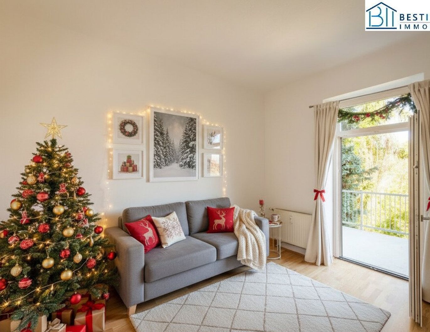 Weihnachten in einer schönen Altbauwohnung?