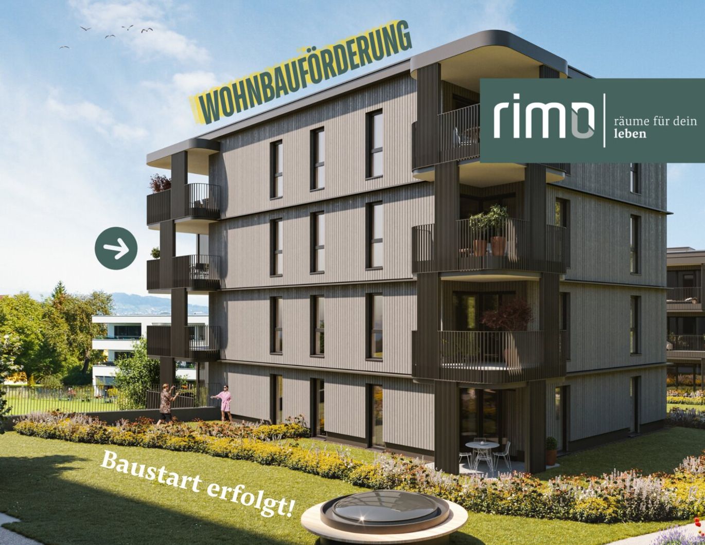 4-Zimmer-Terrassenwohnung in Götzis - Top B6