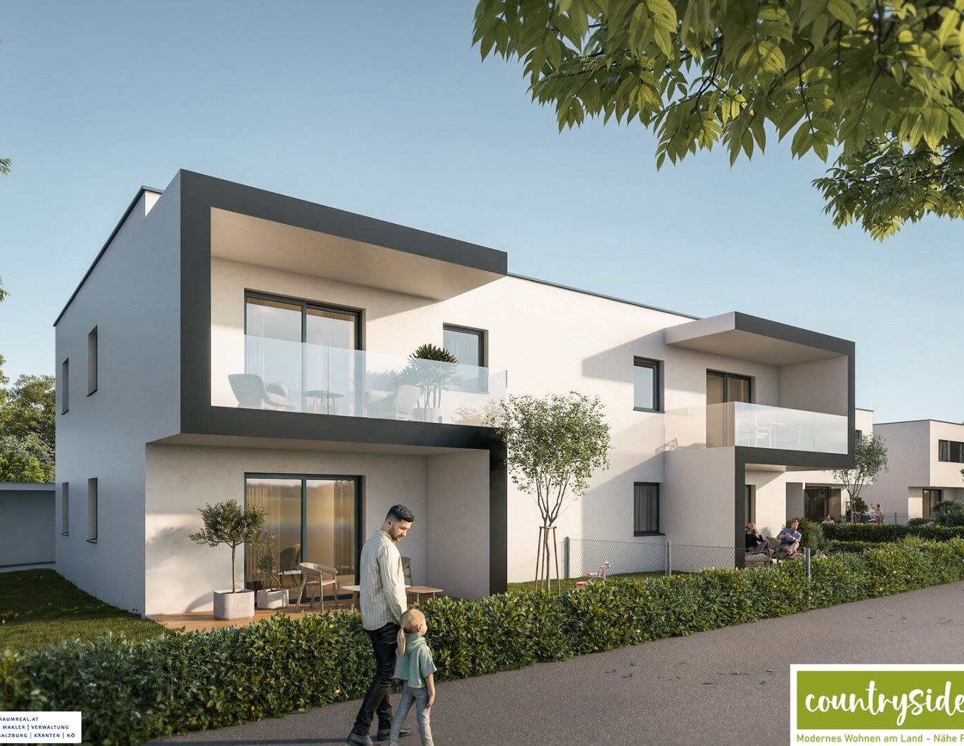 Pram bei Ried/I--Traumhafte Erstbezugswohnung in Rödt: 3 Zimmer, Balkon, Garage -NUR NOCH EINE FREI !!!!!!