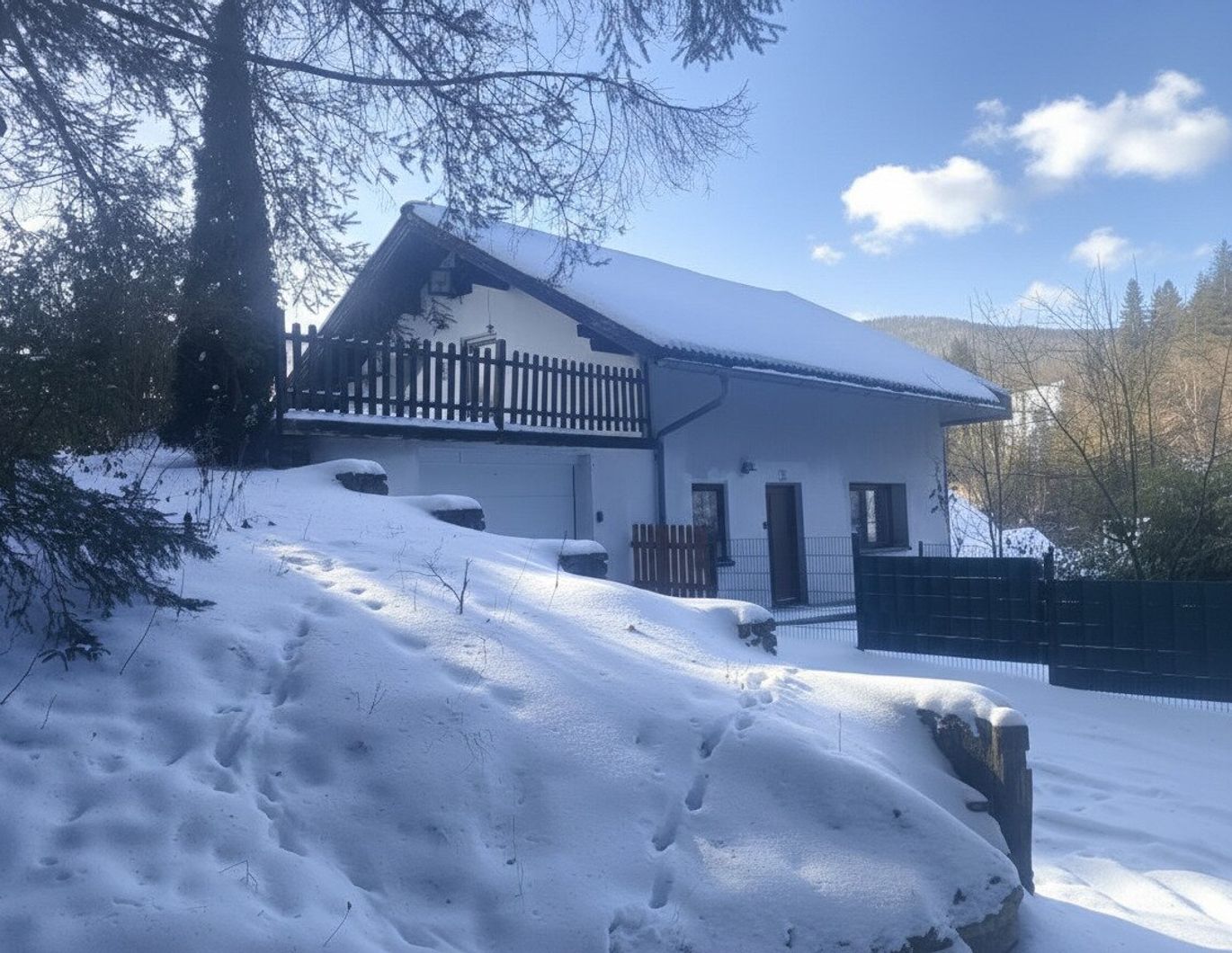 Charmantes Häuschen in Waldrandlage - Naturidylle mit Bergblick im Skigbiet Zauberbeg